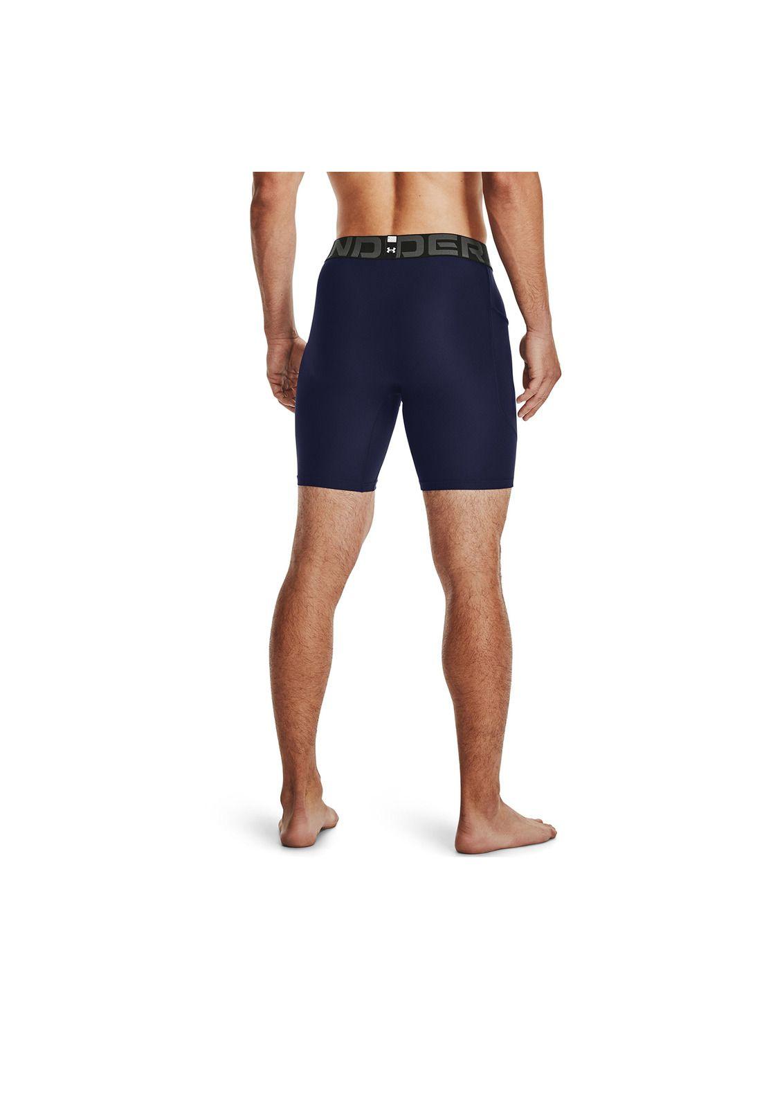Short Training De Compresión Heatgear® Azul Hombre-4