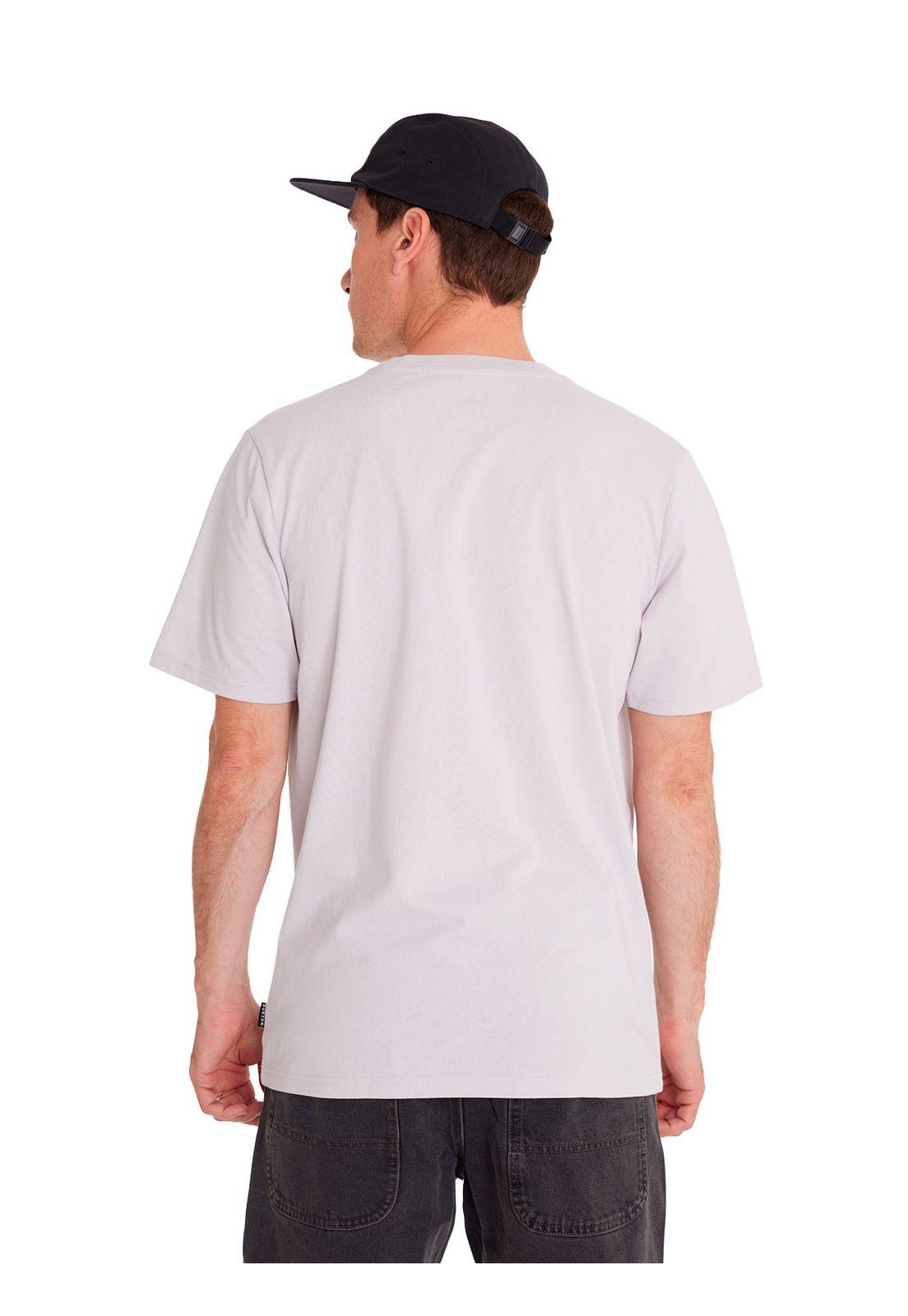 Polera manga corta Hombre Short Sl Gris-4