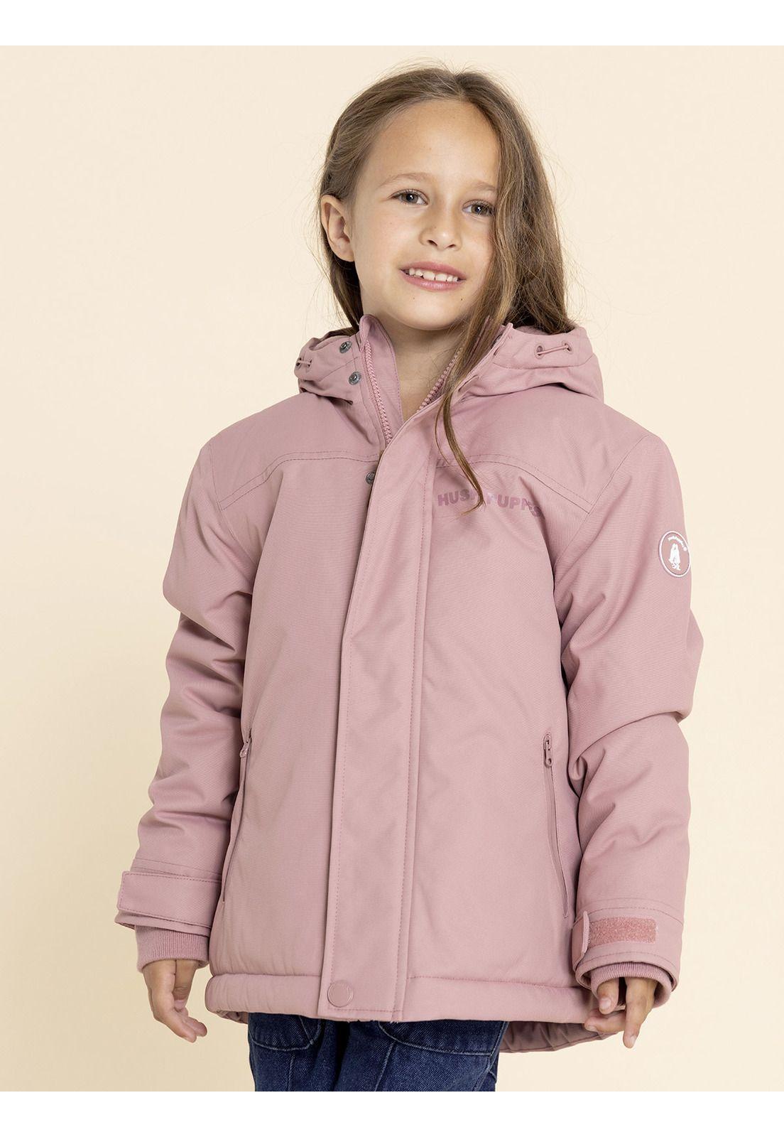 Parka Waterproof Silvestre Niña Rosado-1