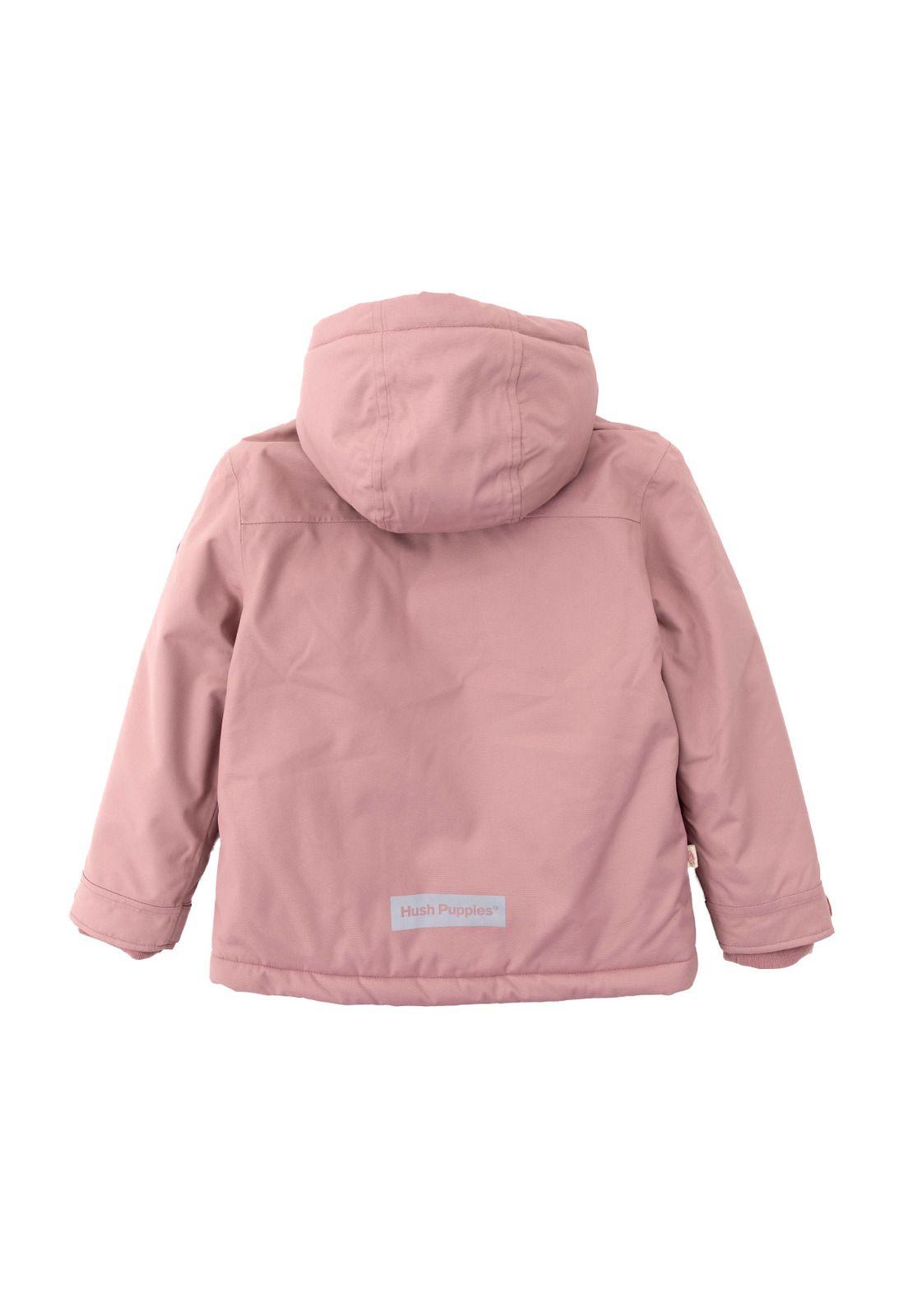 Parka Waterproof Silvestre Niña Rosado-6