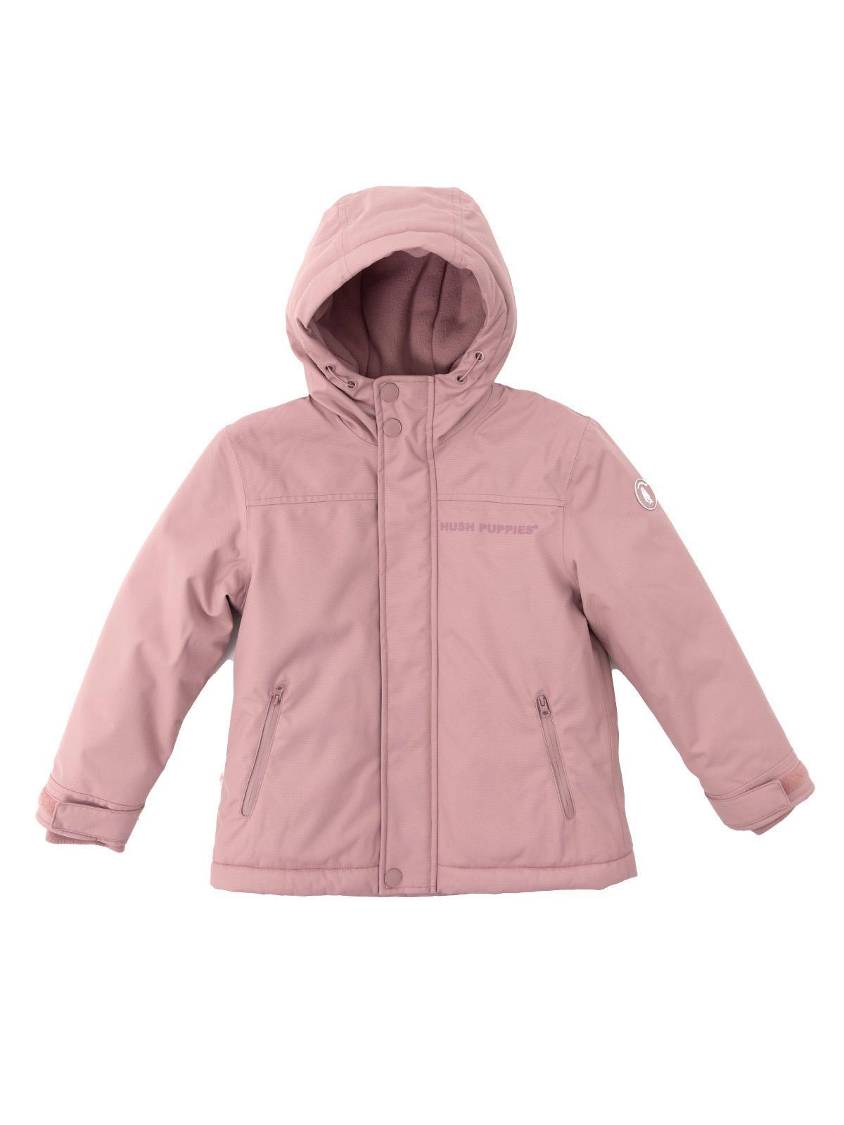 Parka Waterproof Silvestre Niña Rosado-0