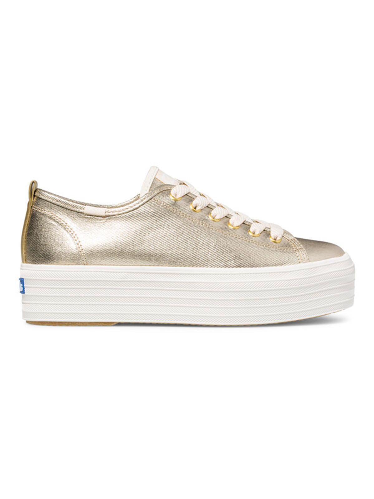 Zapatilla Dorado Mujer Triple Up -0