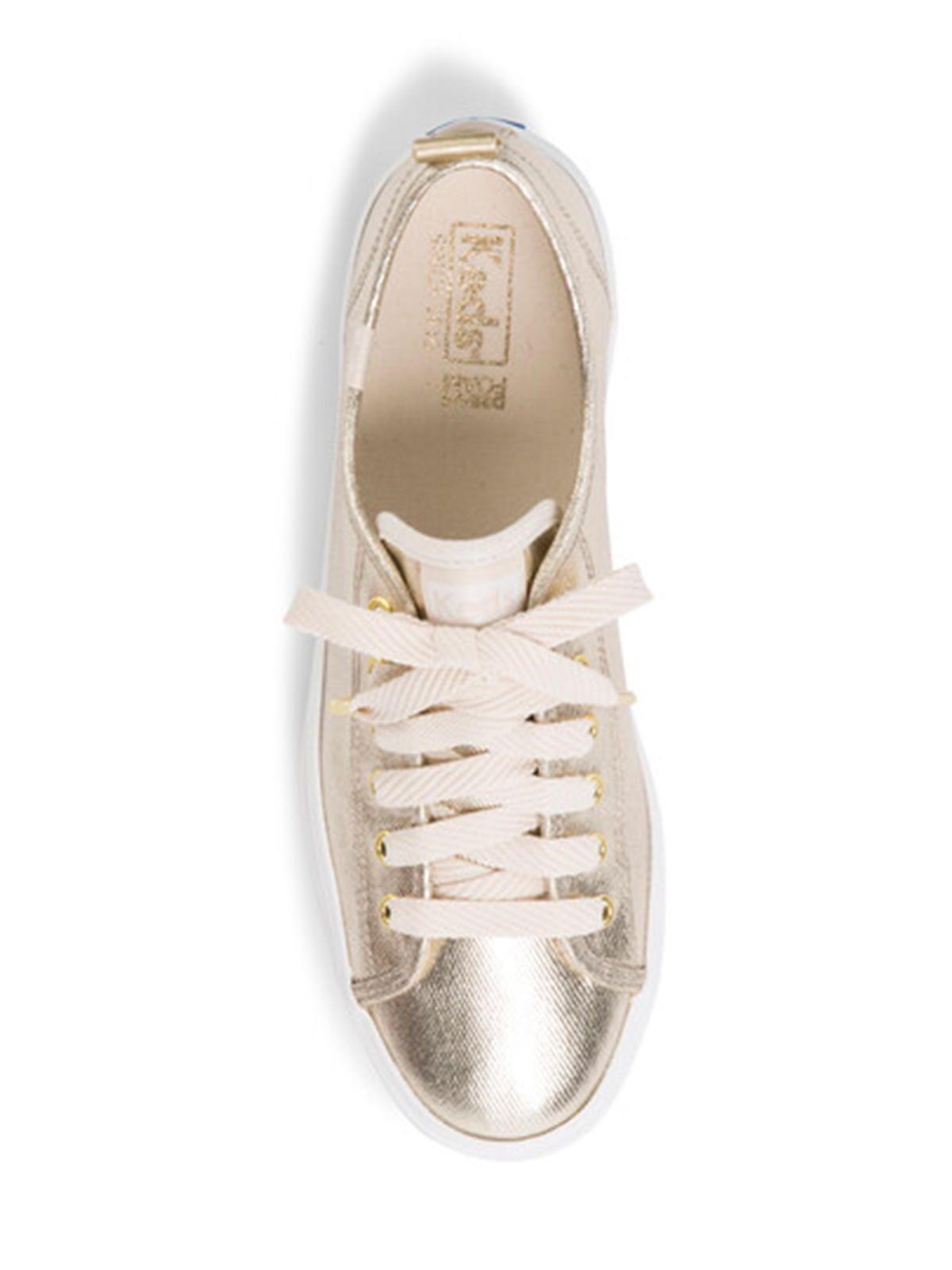 Zapatilla Dorado Mujer Triple Up -3