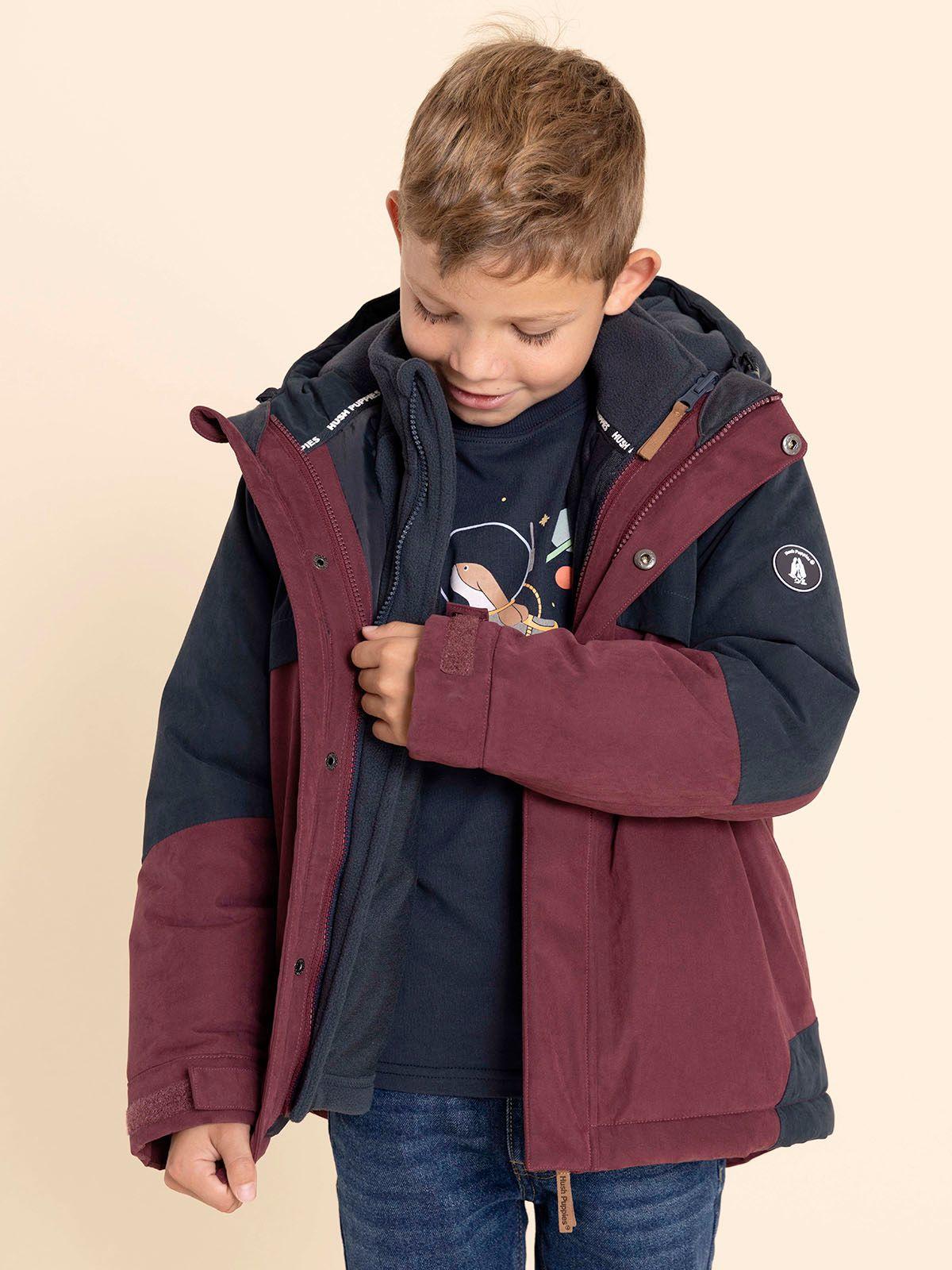 Parka Waterproof Optimus Niño Burdeo-6
