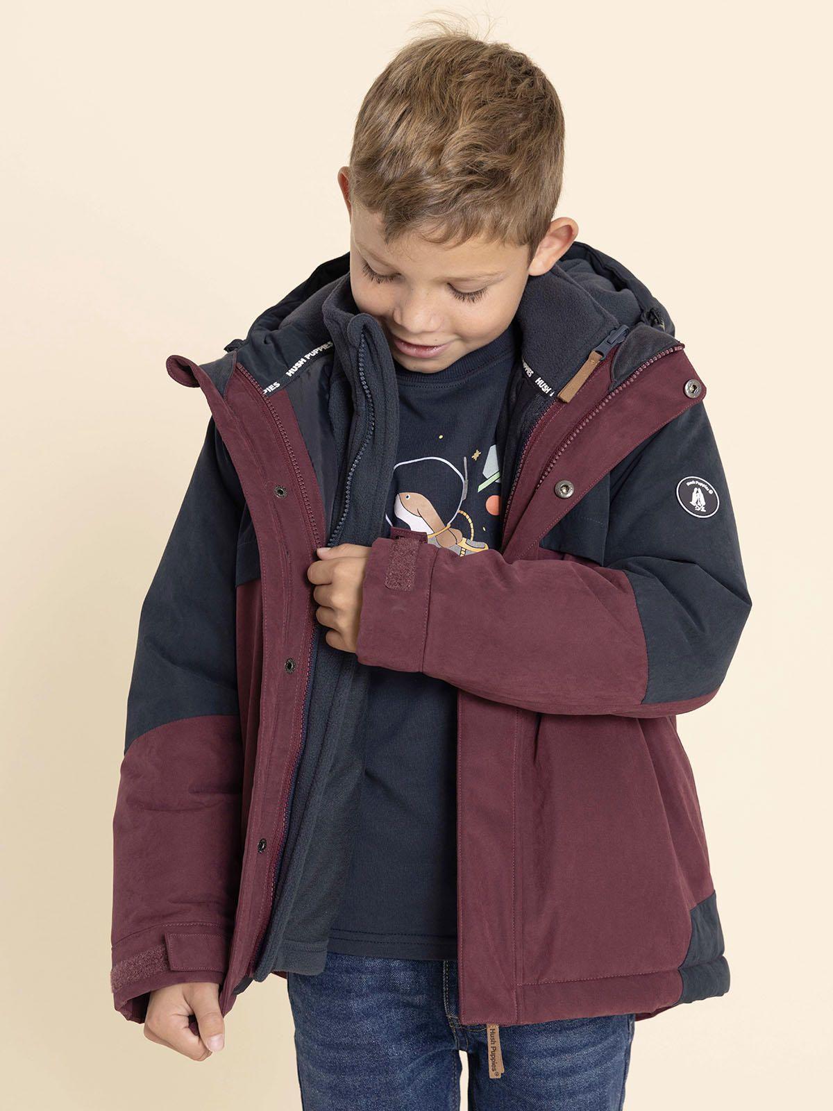 Parka Waterproof 3 en 1 Optimus Niña Rosado-6