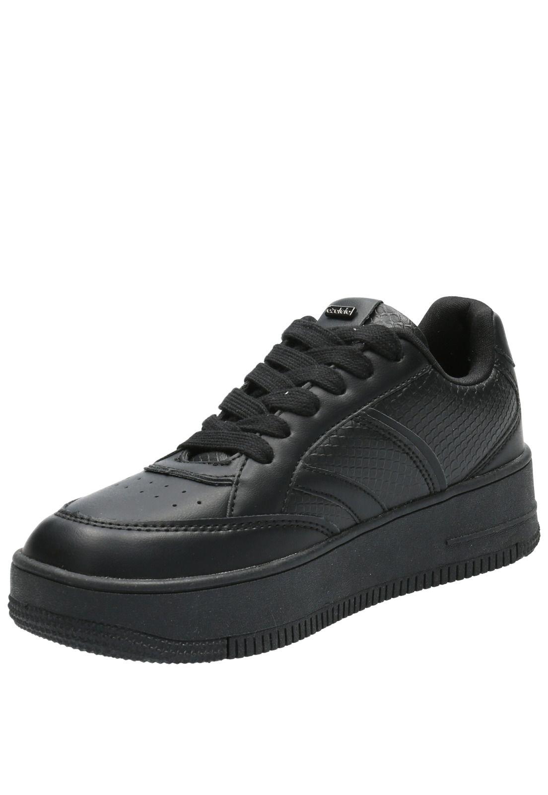 Zapatilla Mujer Ema Negro-4