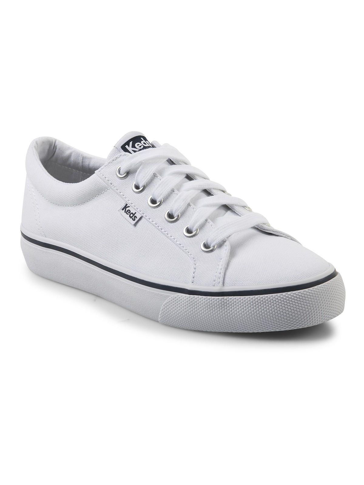 Zapatilla Mujer Jump Kick Canvas Blanca-1