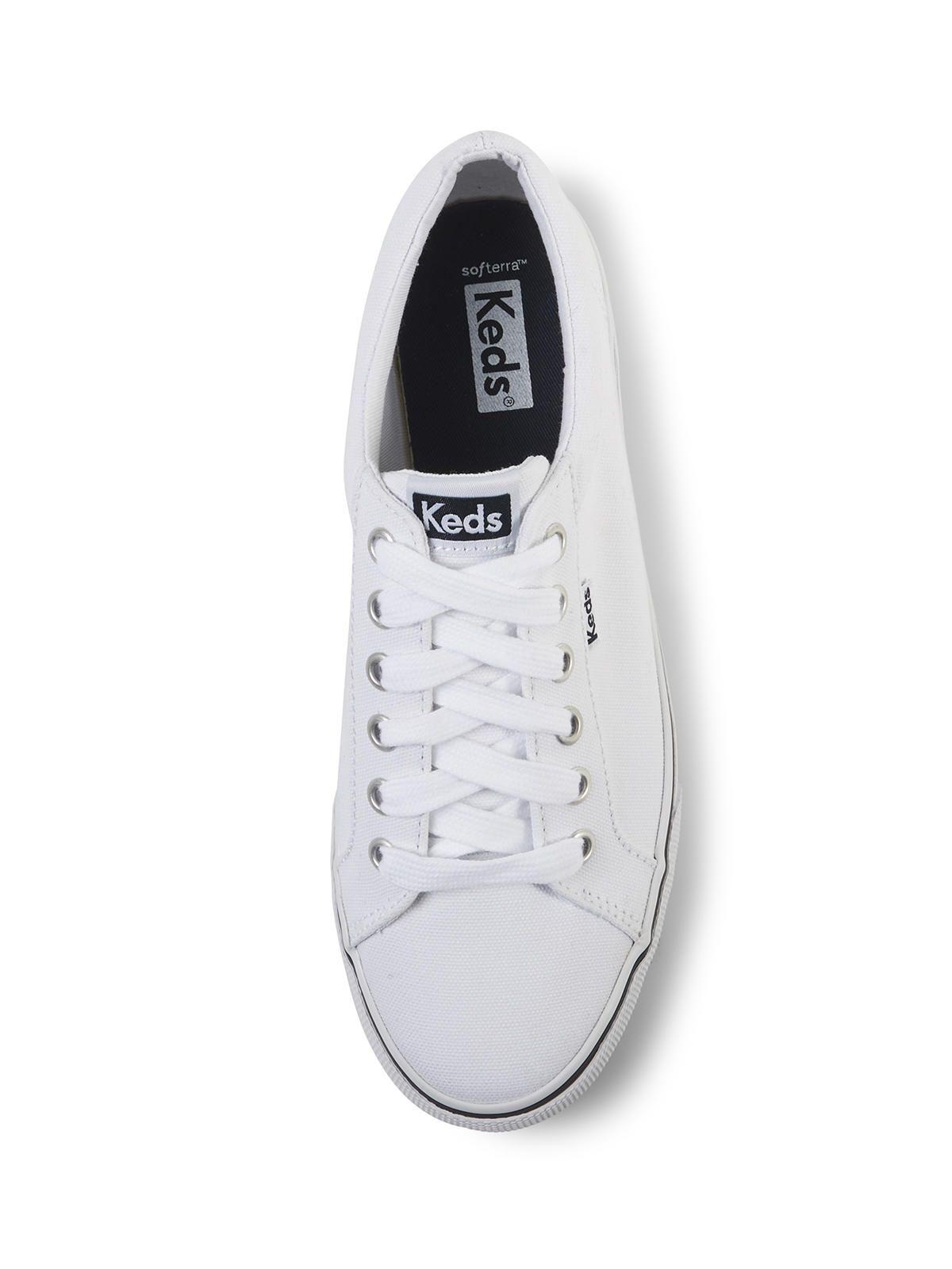 Zapatilla Mujer Jump Kick Canvas Blanca-4