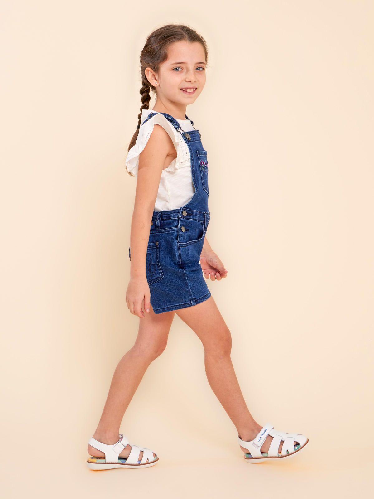 Sandalia Cuero Blanca Niña Penny  (26-29)-1