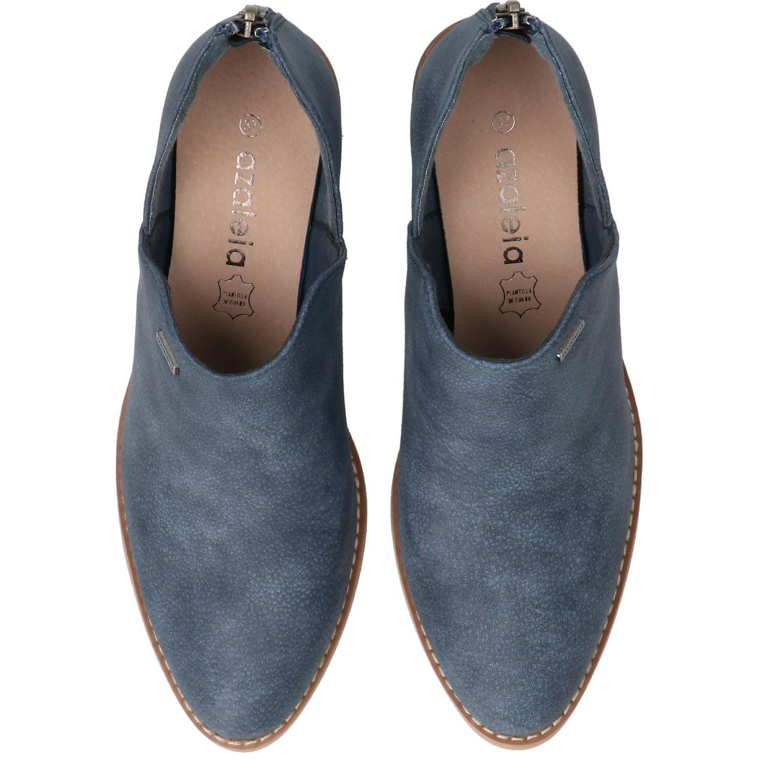 Botín Justina Denim Mujer-7
