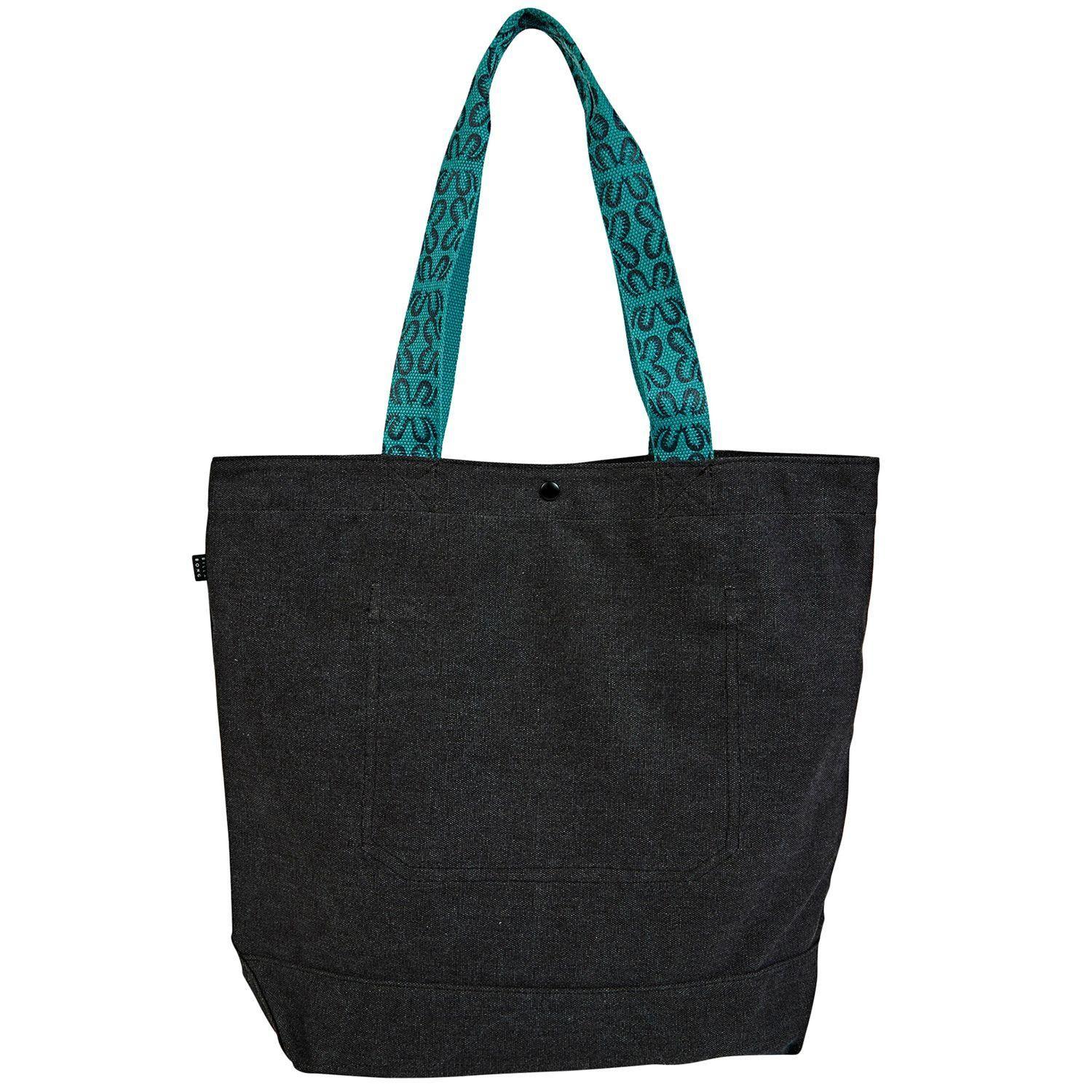 Bolso Hombre Busy Palms Negro-1