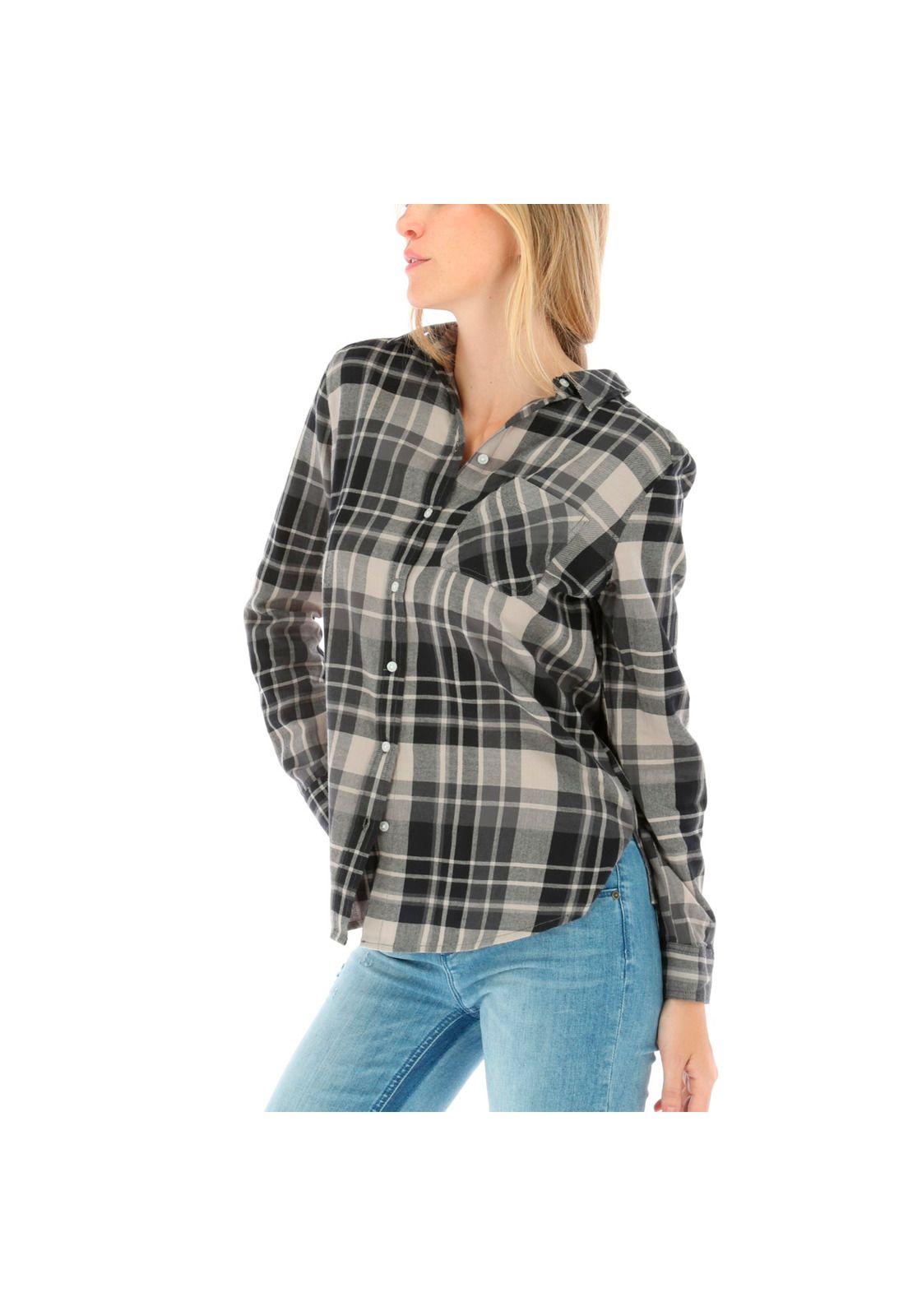Blusa Ashley Rockford Gris-2