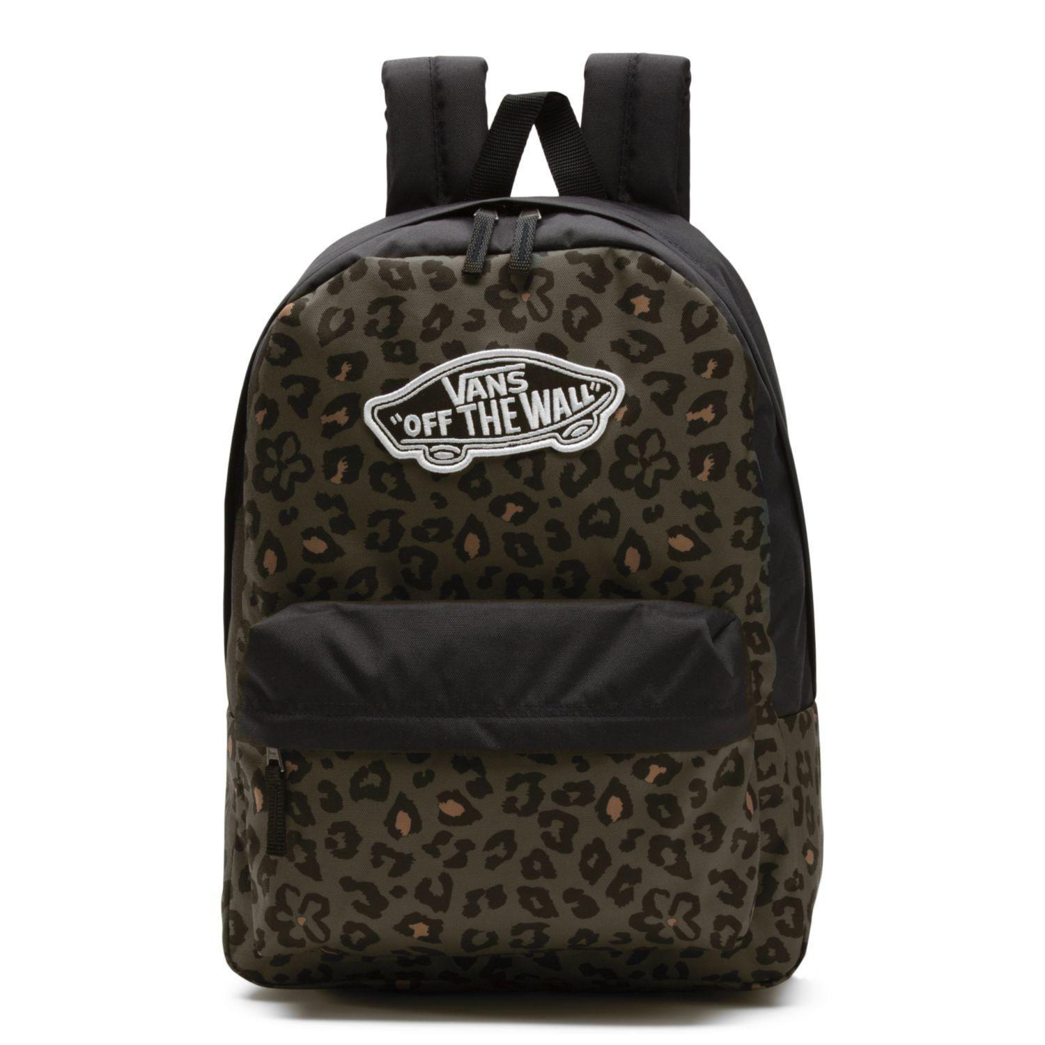 Mochila Mujer Wm Realm Backpack Grape Leaf-Black-1