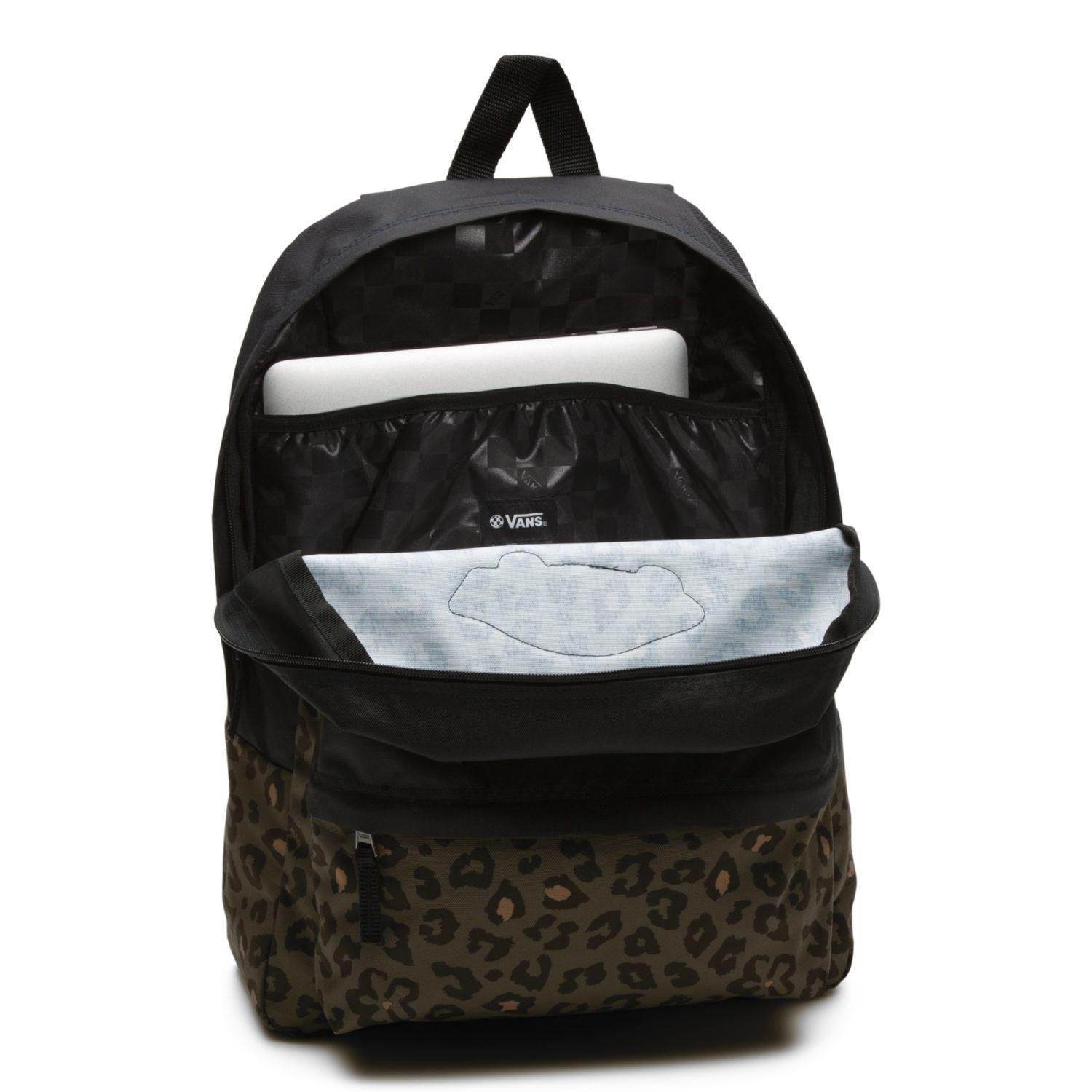 Mochila Mujer Wm Realm Backpack Grape Leaf-Black-2