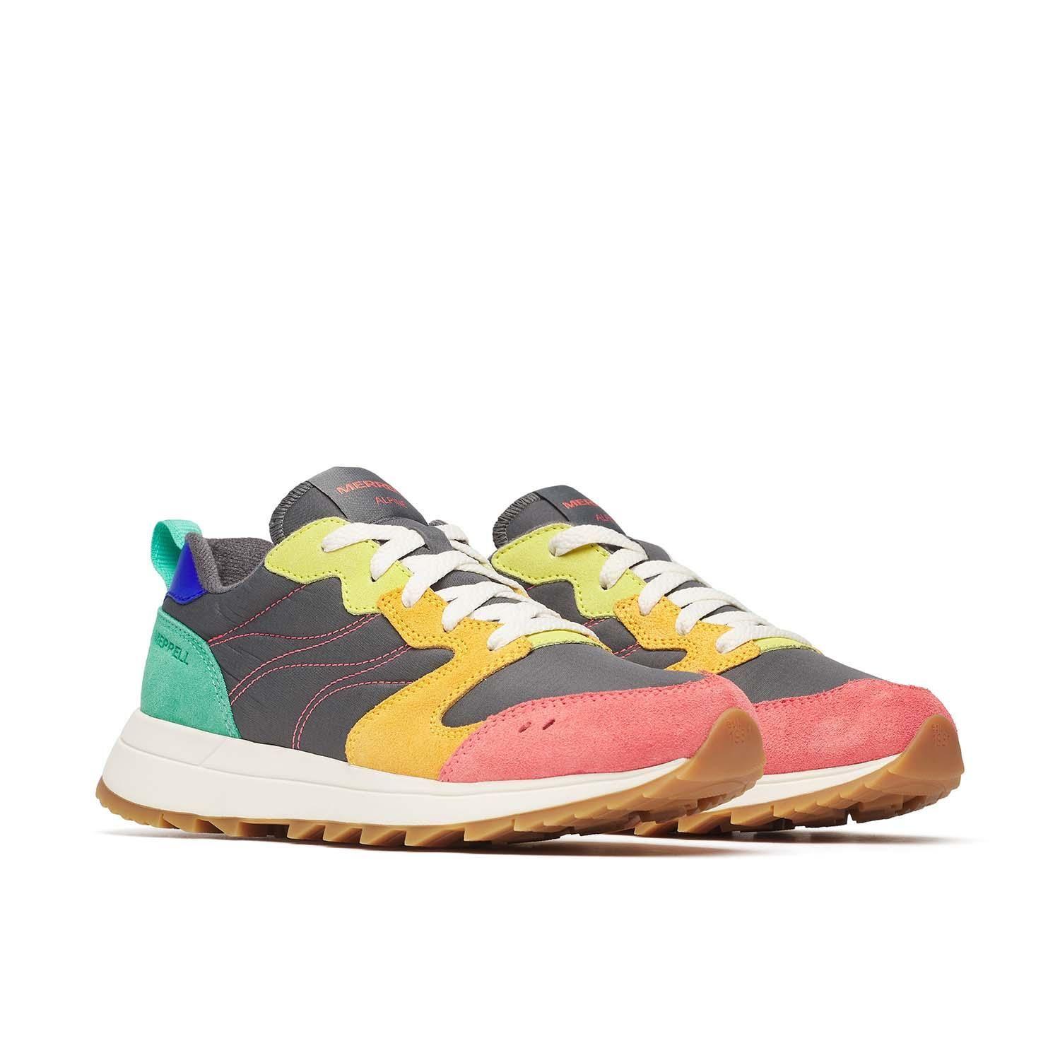 Zapatilla Mujer Alpine 83 Sneaker Sport Naranja-1