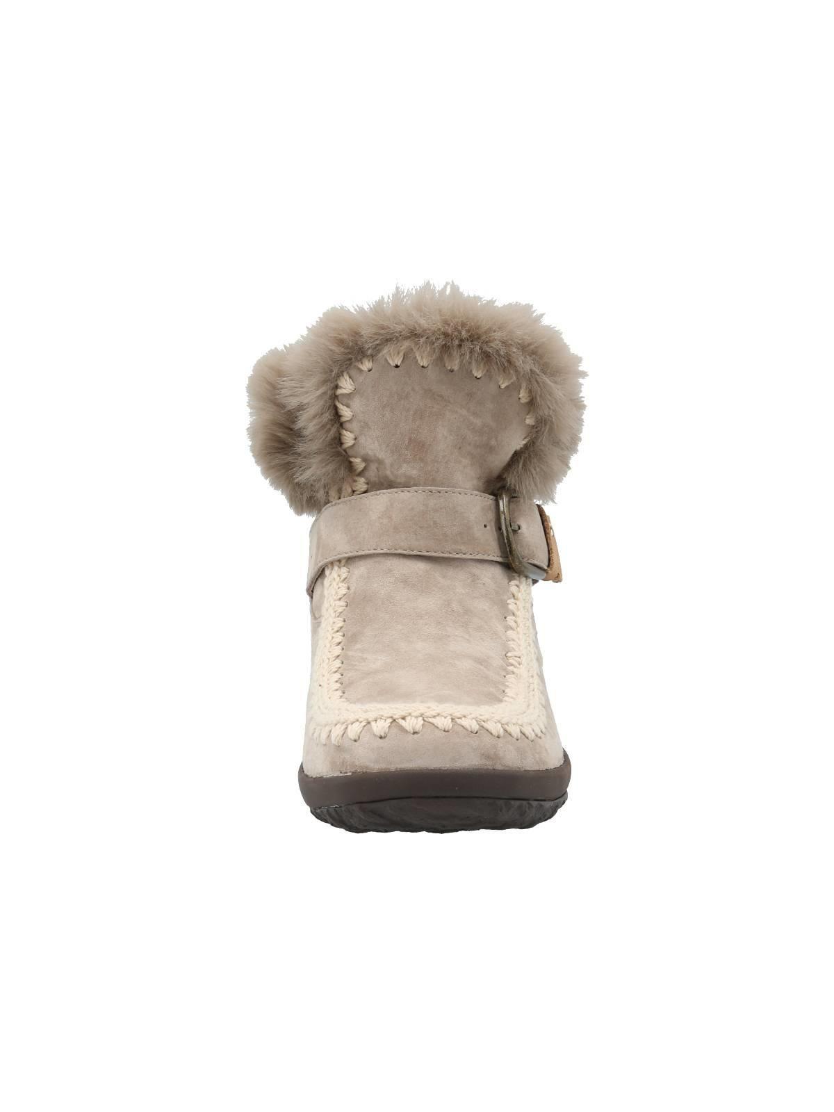 Botín Cuero Mujer Pepa Gris-3