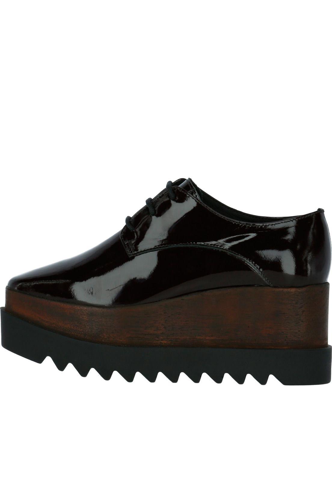 Bota Cuero Mujer Sabrina Burdeo-3