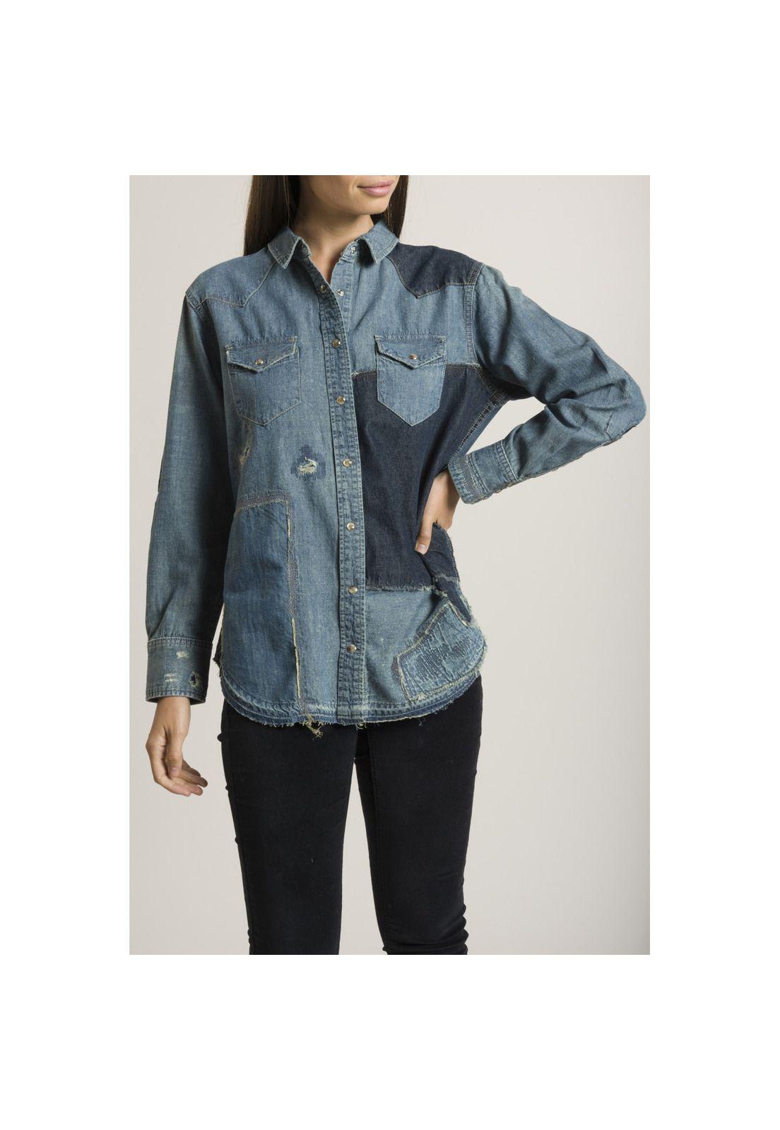 Blusa Zurich Azul Rockford-1
