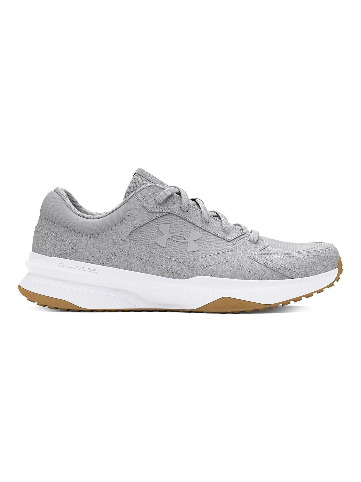 Zapatilla UA Edge Suede Gris Mujer-0