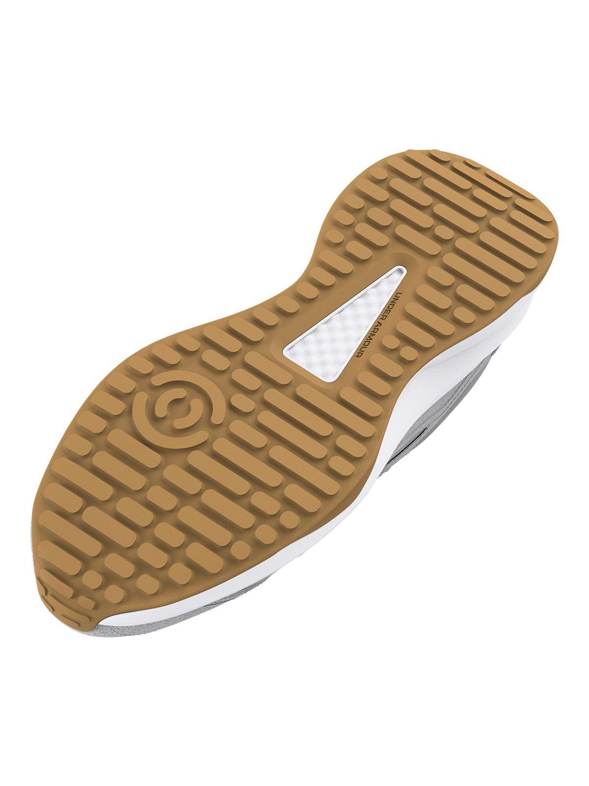 Zapatilla UA Edge Suede Gris Mujer-3