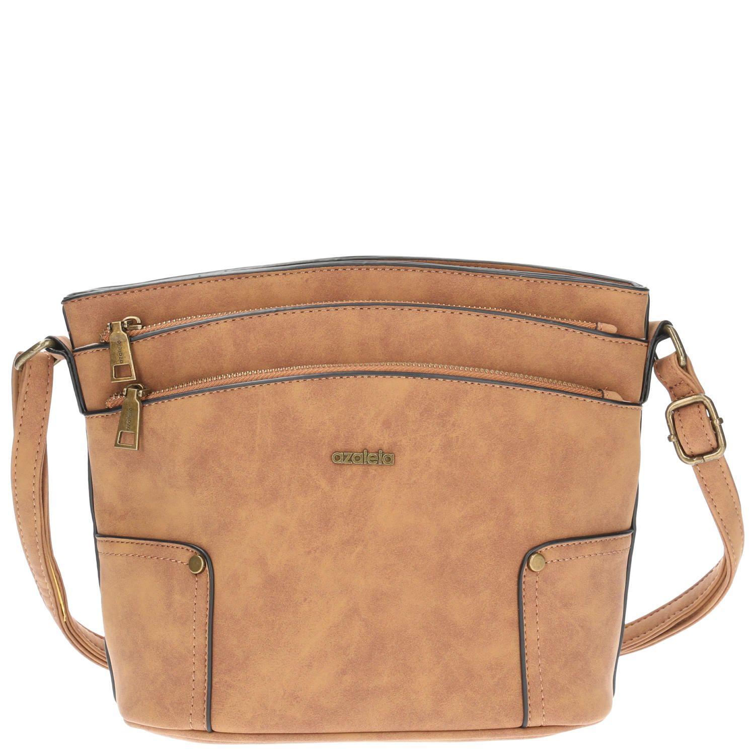 Cartera De Hombro Casual Finn Cross Café Mujer-0