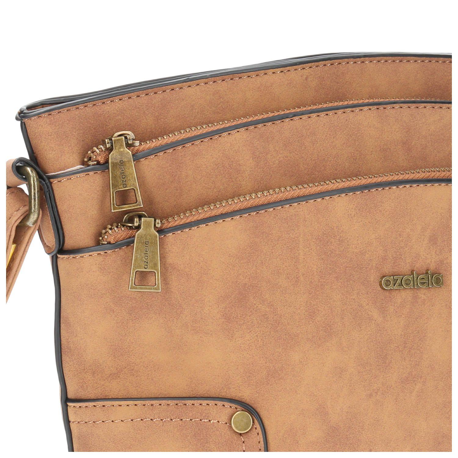 Cartera De Hombro Casual Finn Cross Café Mujer-3