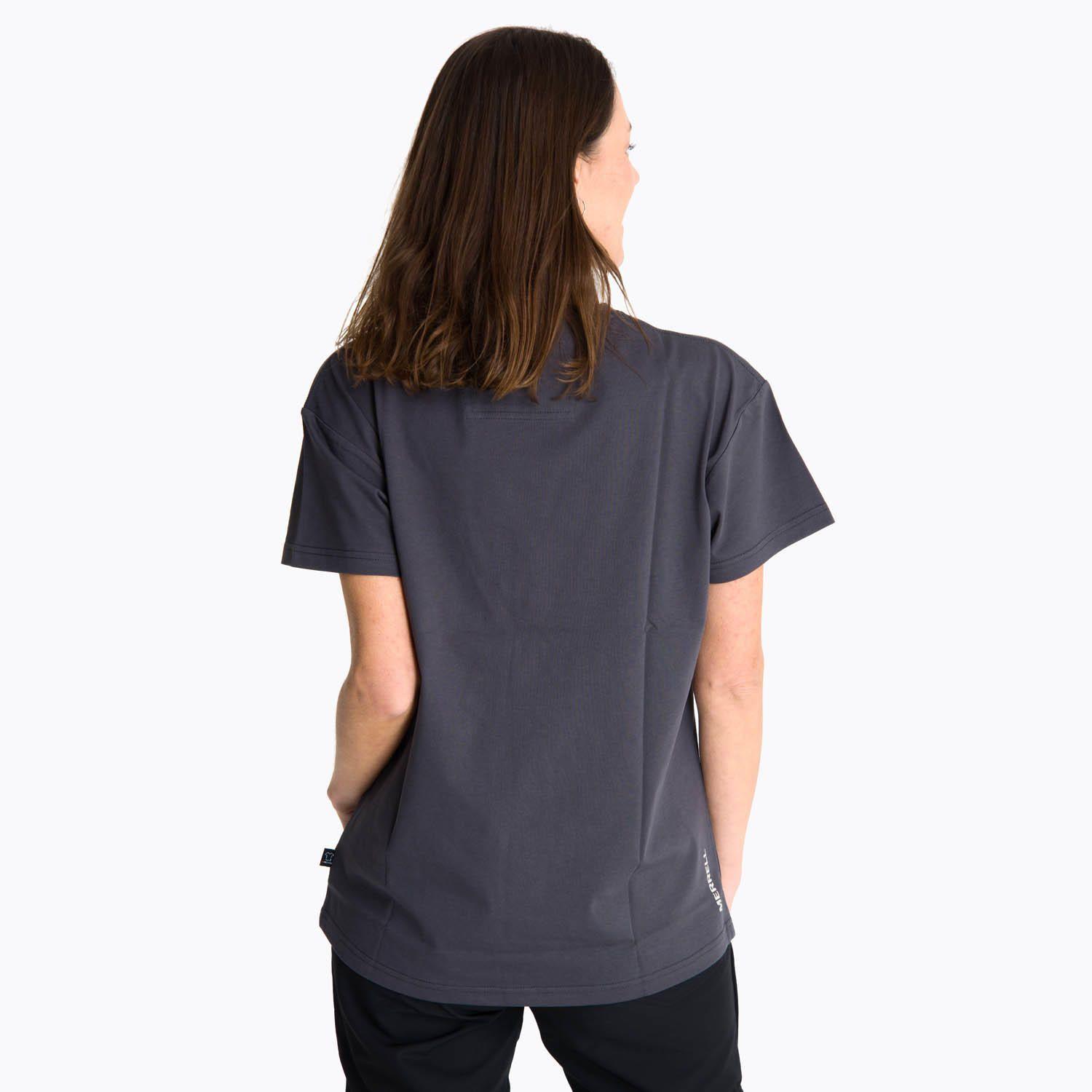 Polera Manga Corta Mujer Hata Gris Oscuro -3