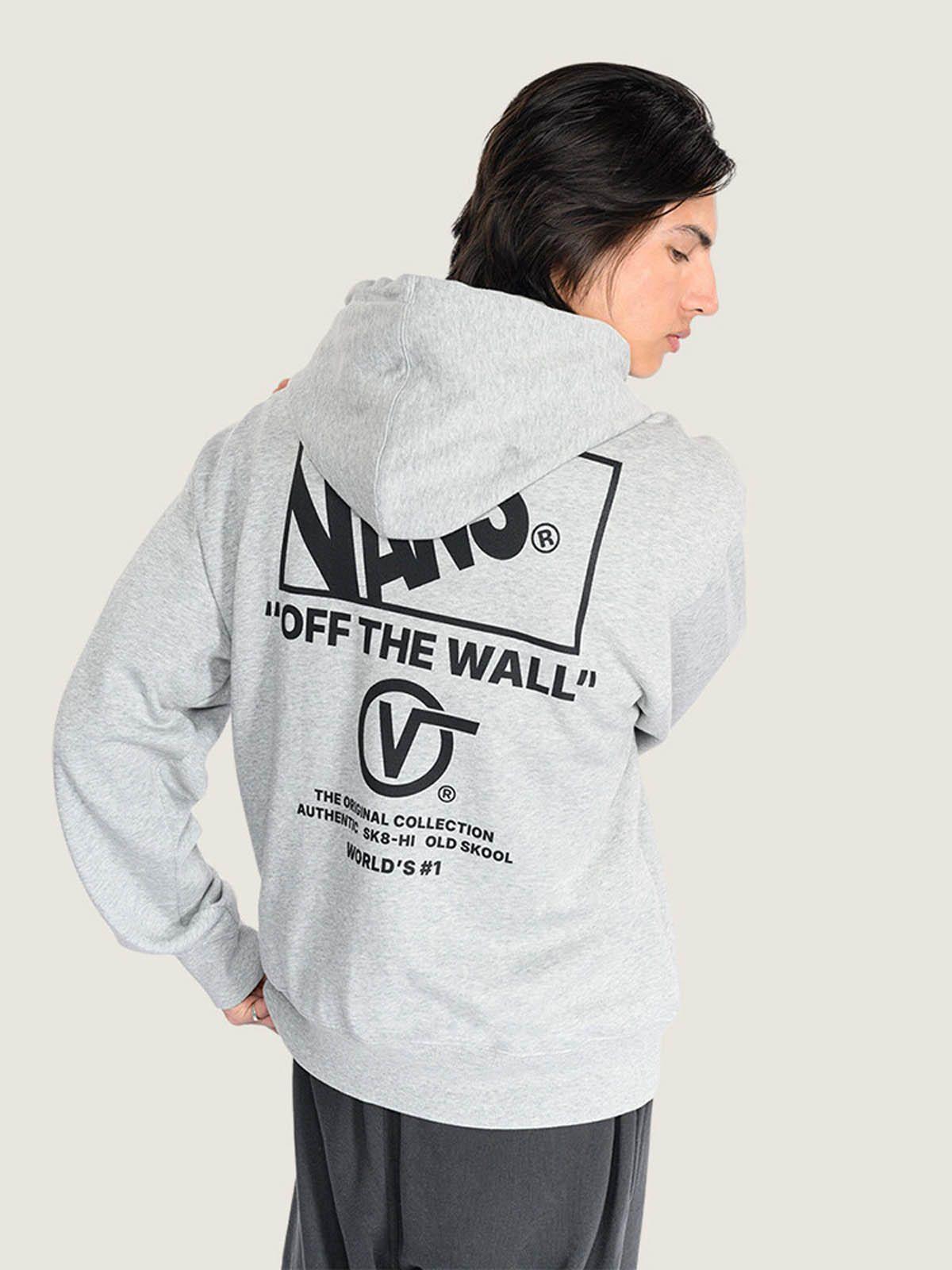 Poleron Hombre Stacked Hi Pullover Gris-4