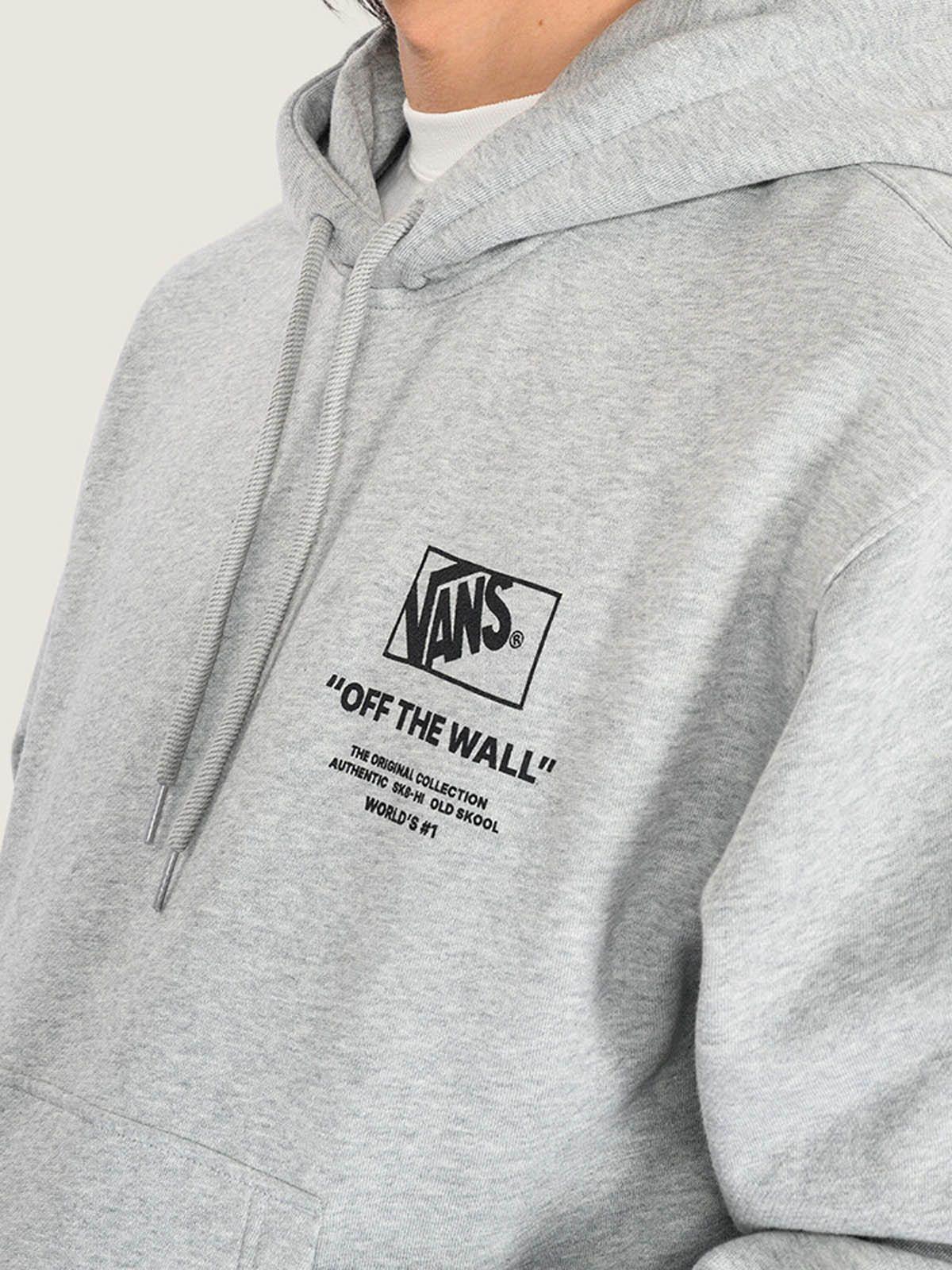 Poleron Hombre Stacked Hi Pullover Gris-5