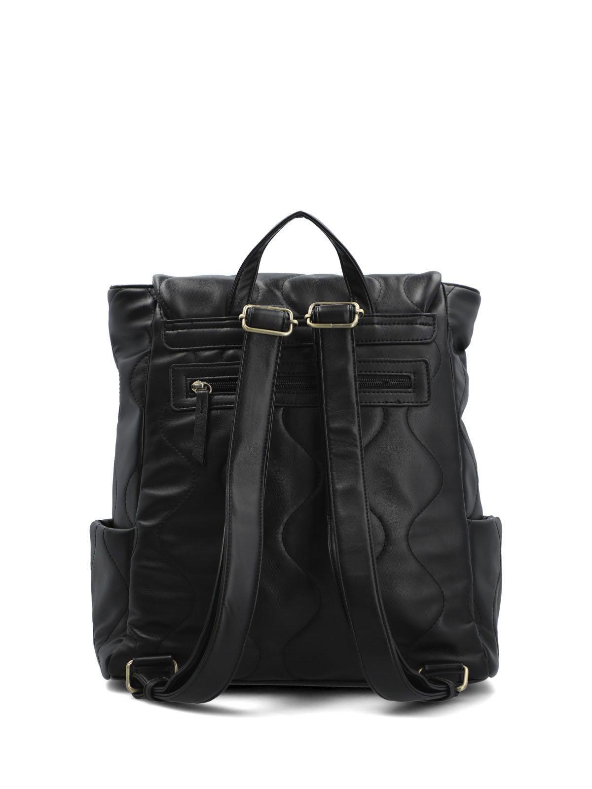 Mochila Mujer Quilted Back Negro-2