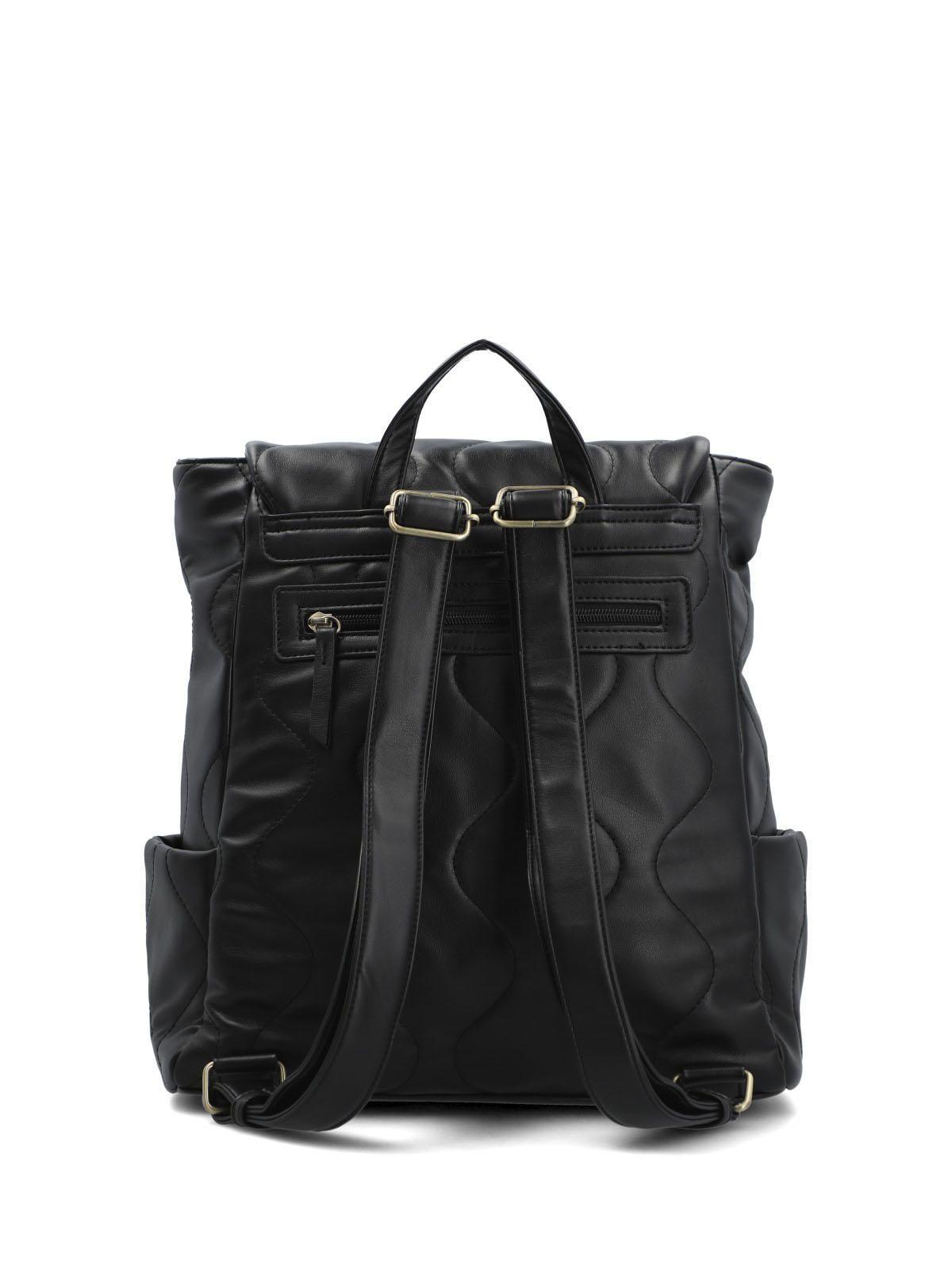 Mochila Mujer Quilted Back Negro-2