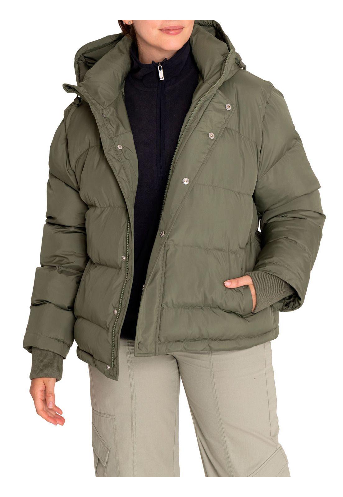 Parka Thermore Mujer Piana Verde-5