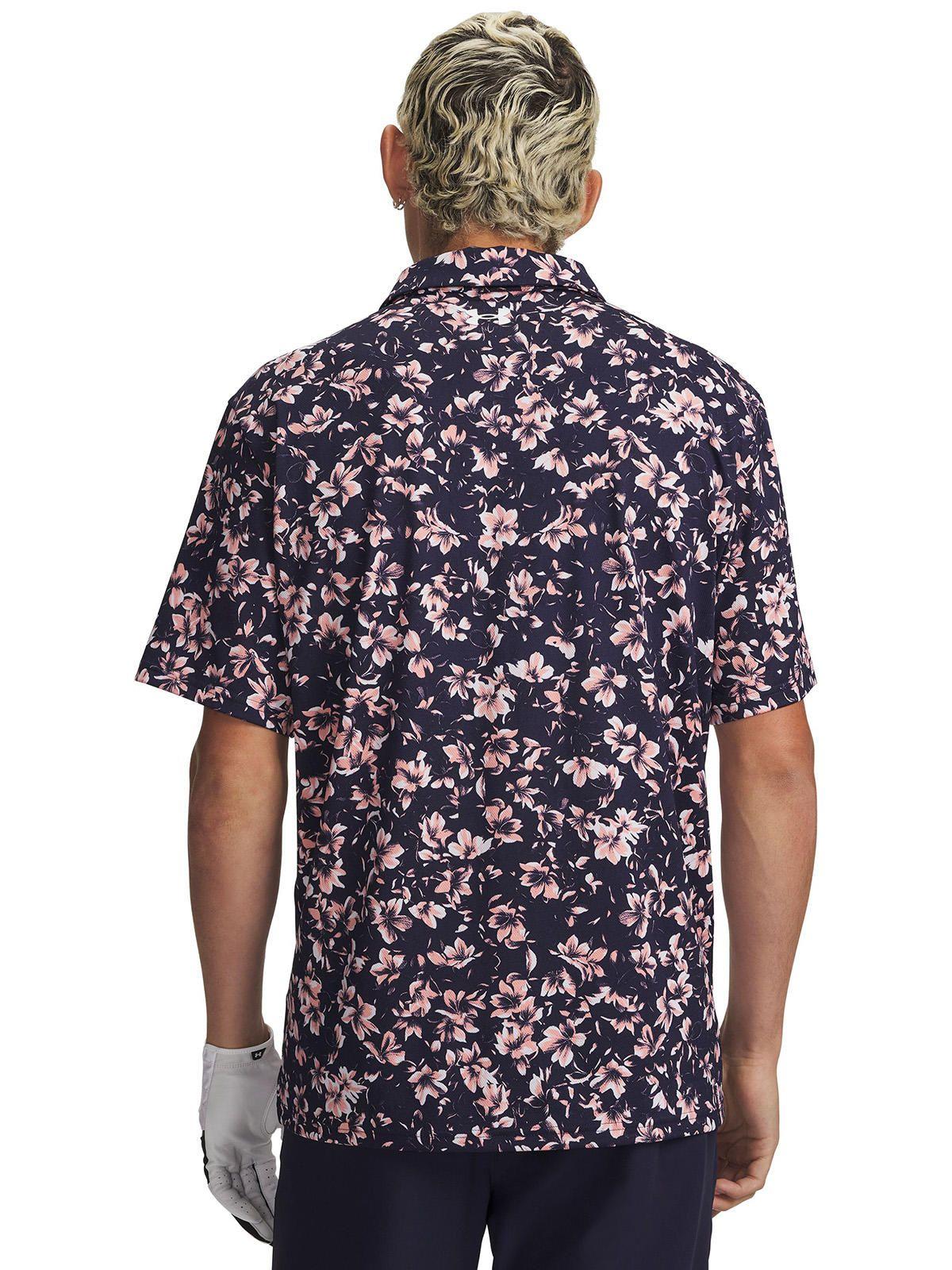 Polera M/C Hombre Matchplay Printed Polo Polera Azul-1