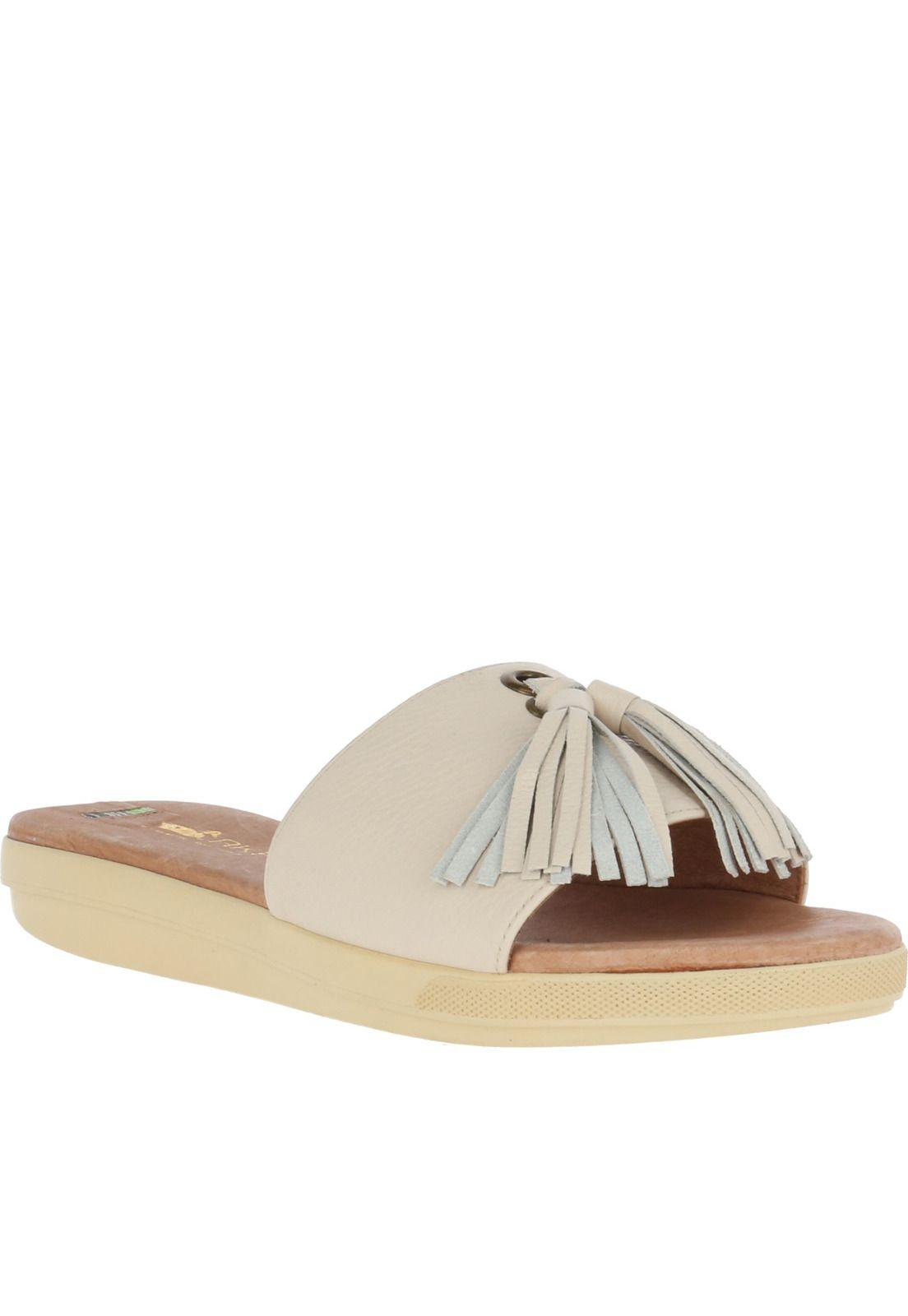 Sandalia Cuero Laddie Blanco Mujer Rockford-0