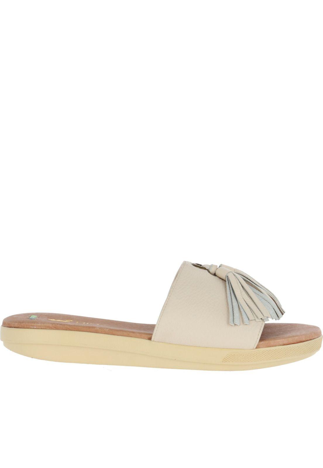 Sandalia Cuero Laddie Blanco Mujer Rockford-2