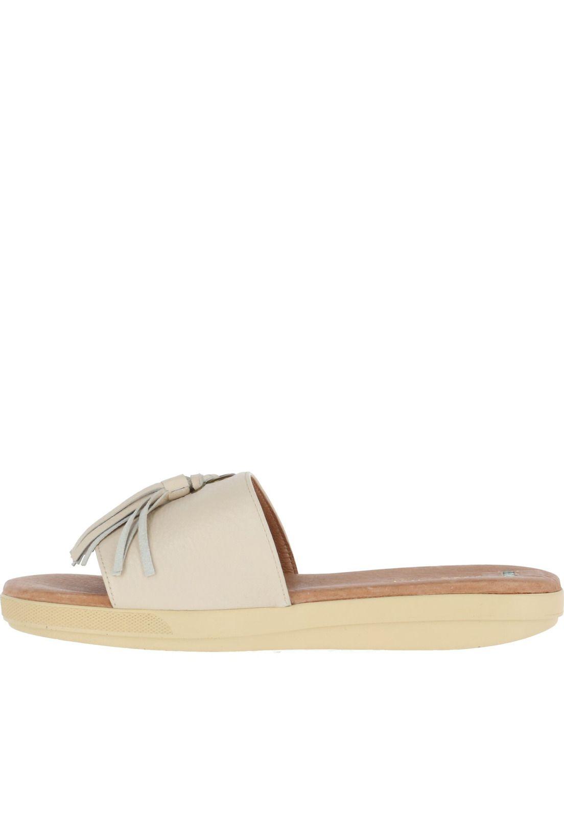 Sandalia Cuero Laddie Blanco Mujer Rockford-3