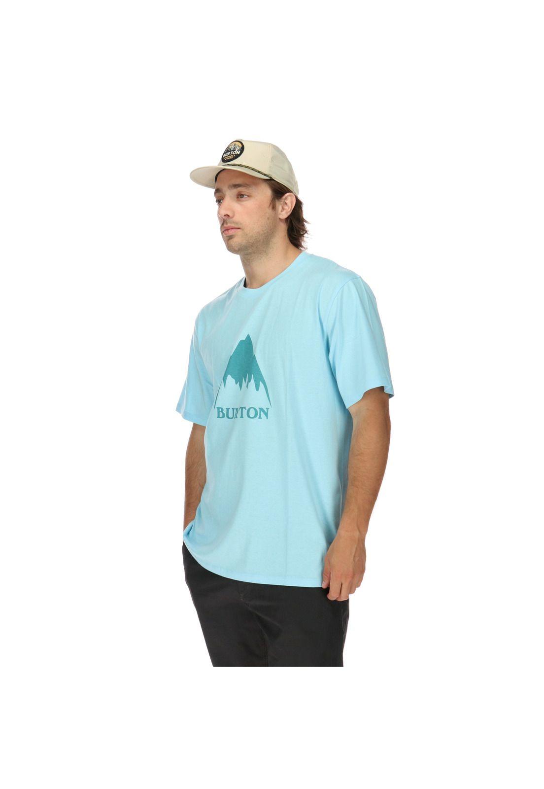 Polera M/C Vertical Mountain Celeste-1
