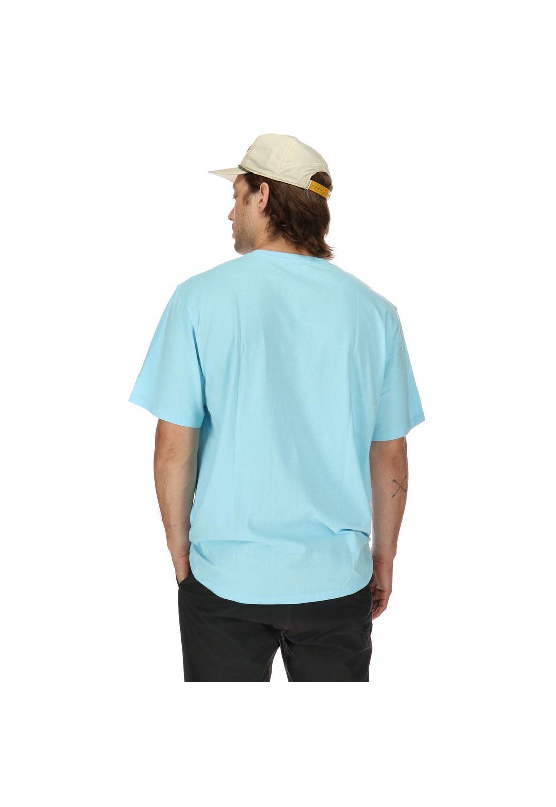 Polera M/C Vertical Mountain Celeste-2