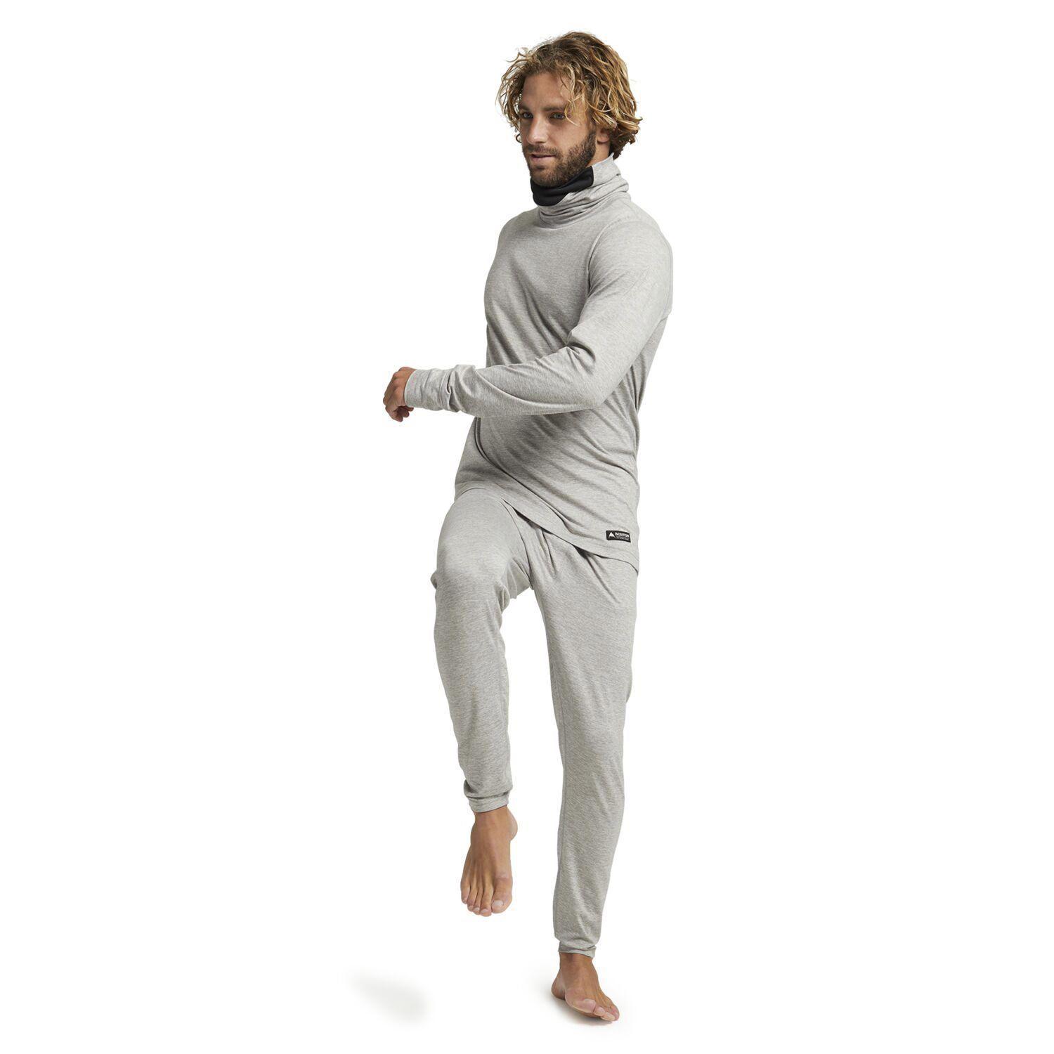 Pantalón Primera Capa Hombre Midweight Gris-2
