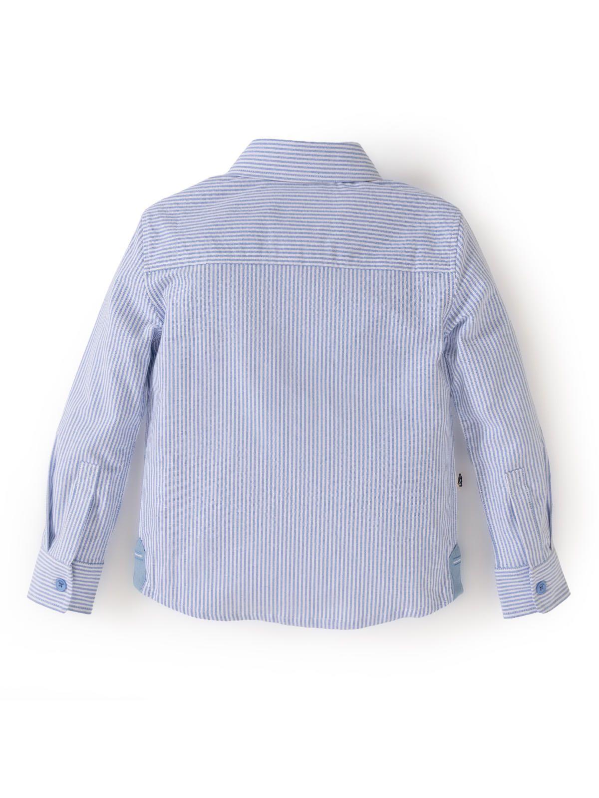 Camisa Manga Larga Niño Lumix Celeste-1