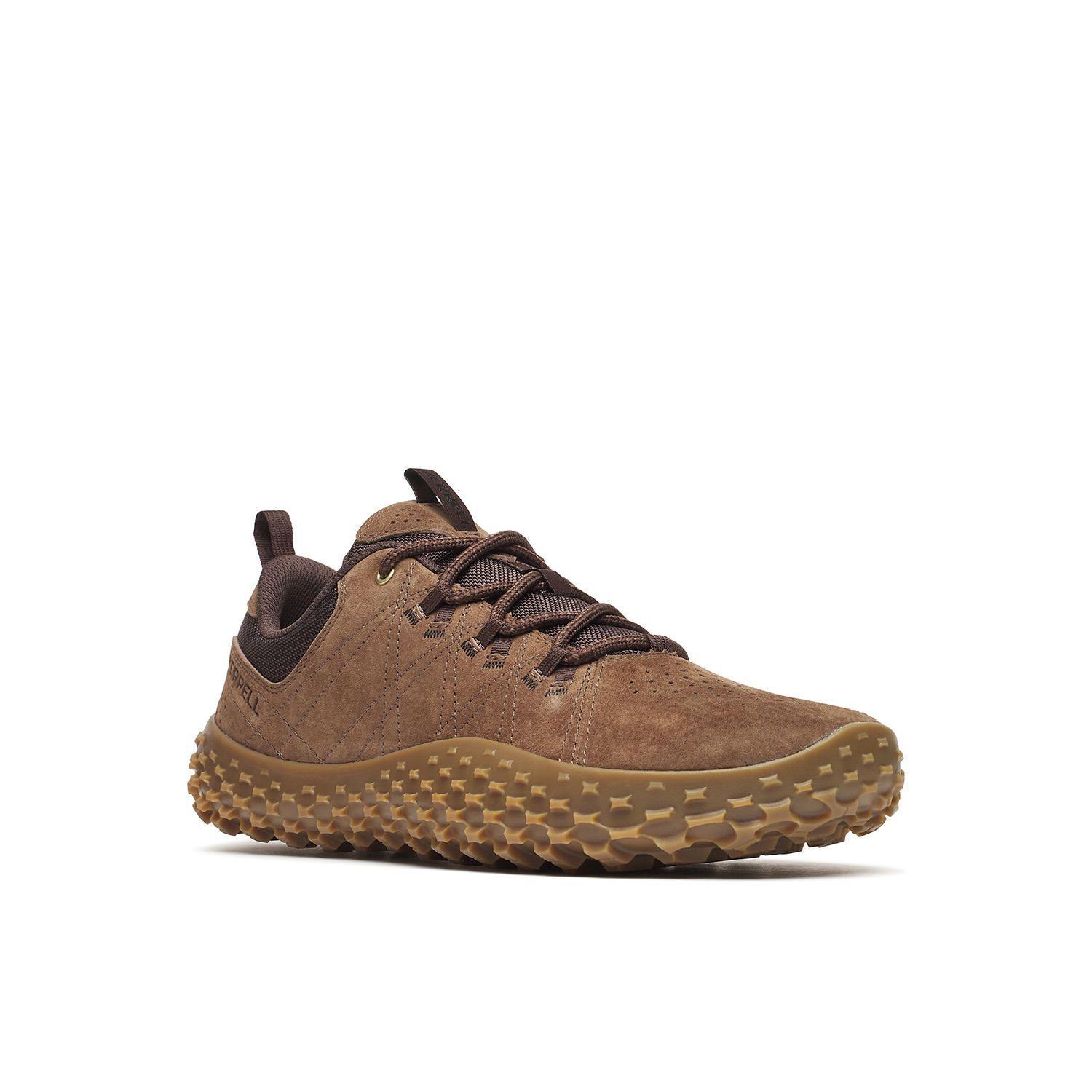 Zapatilla Cuero Hombre Wrapt Café-4