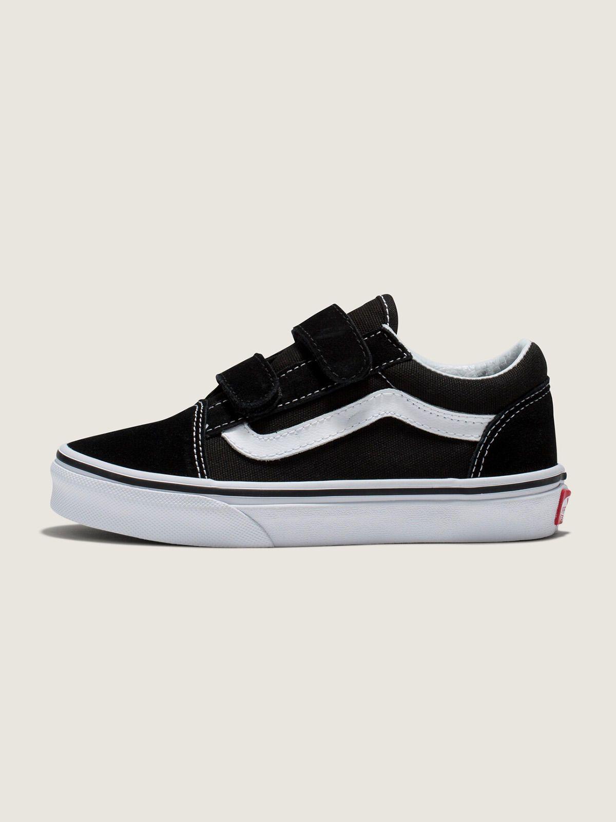 Zapatilla Niño Uy Old Skool V Navy/True White-3