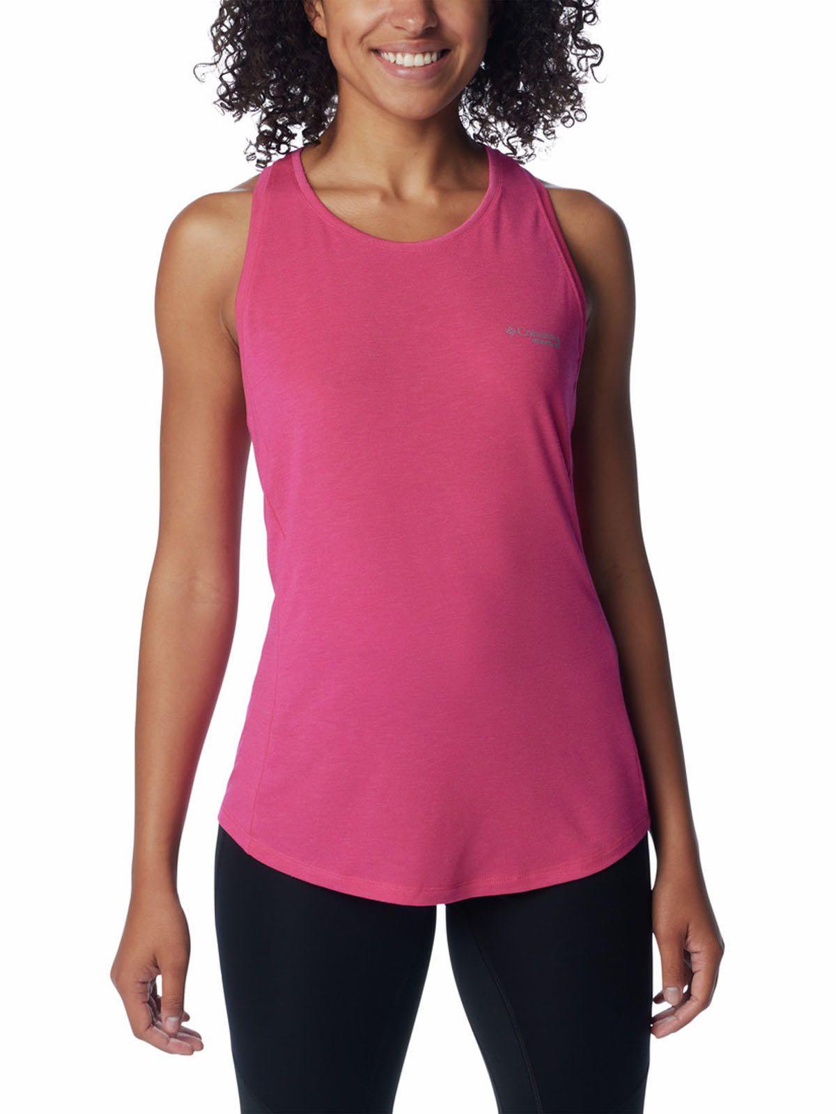 Polera Mujer Endless Trail Running Tank Rosado-0