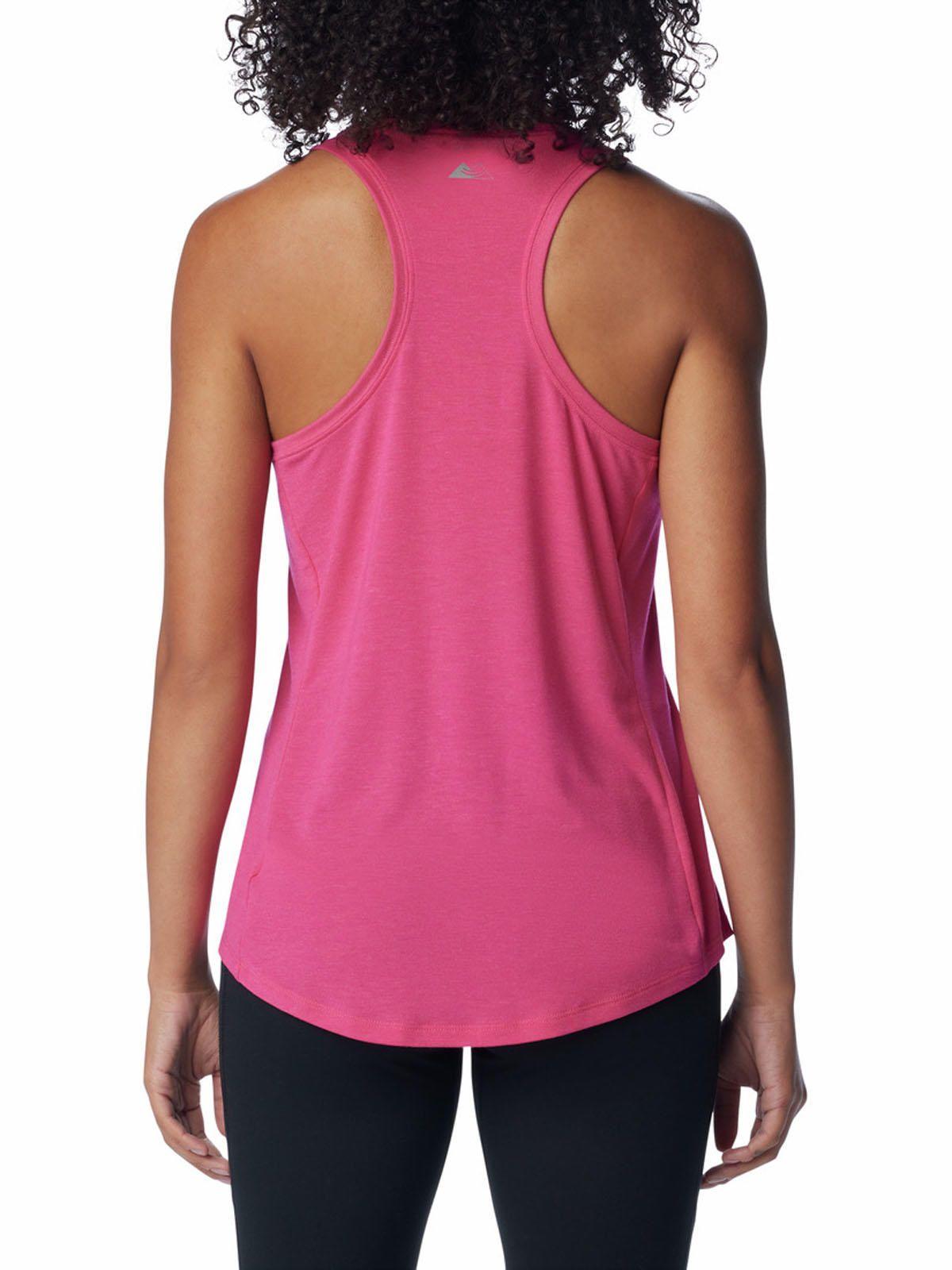 Polera Mujer Endless Trail Running Tank Rosado-5