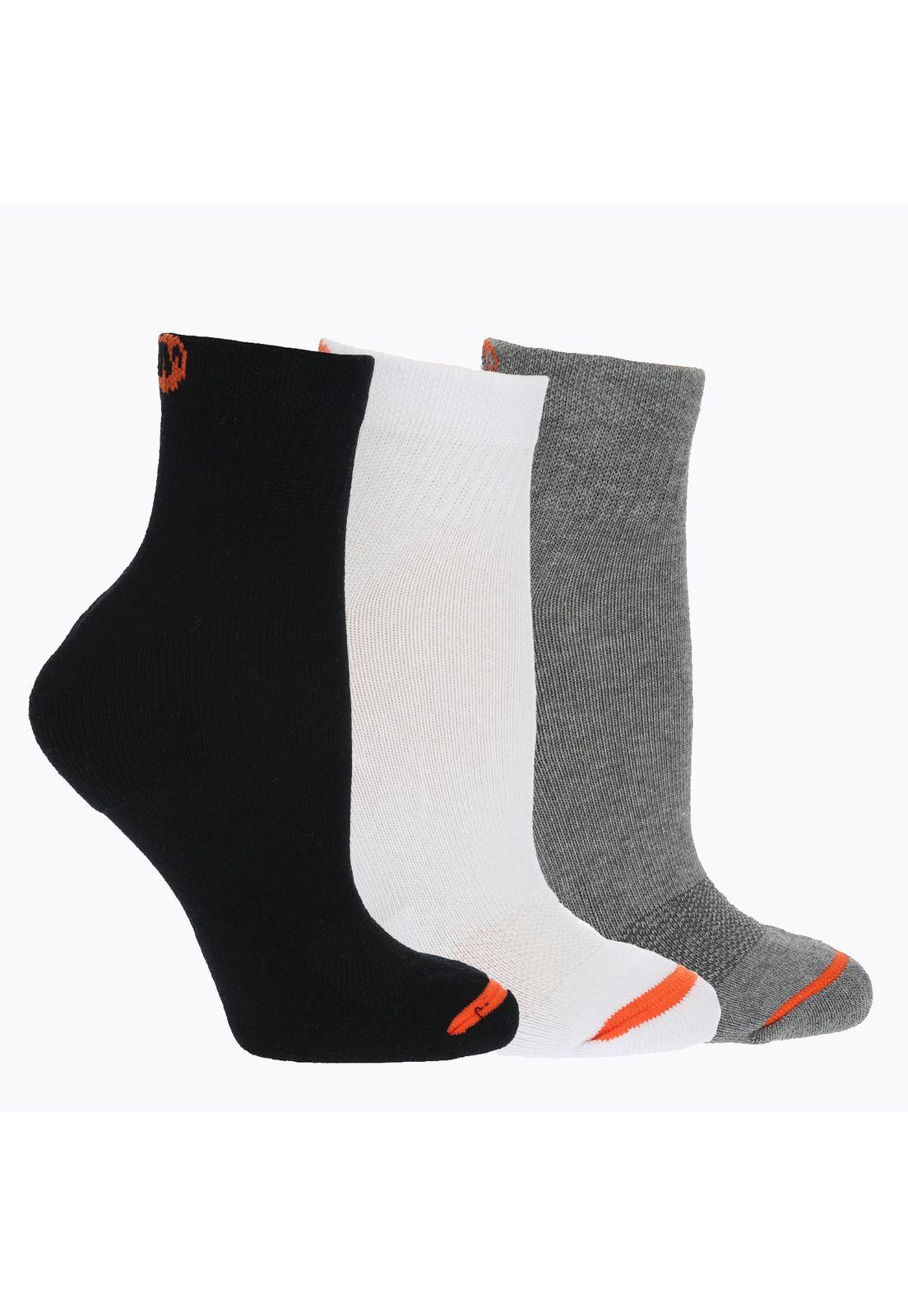 Calcetin Outdoor Access Cotton Quarte Gris Unisex-0