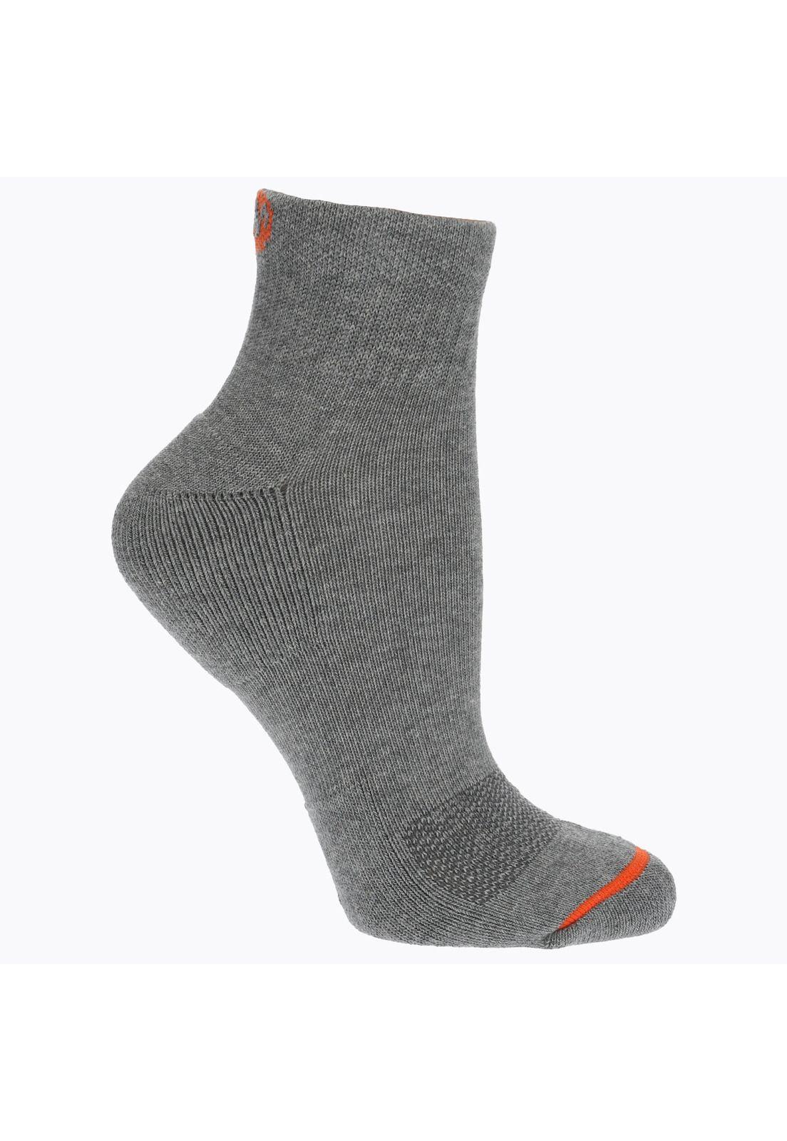Calcetin Outdoor Access Cotton Quarte Gris Unisex-2