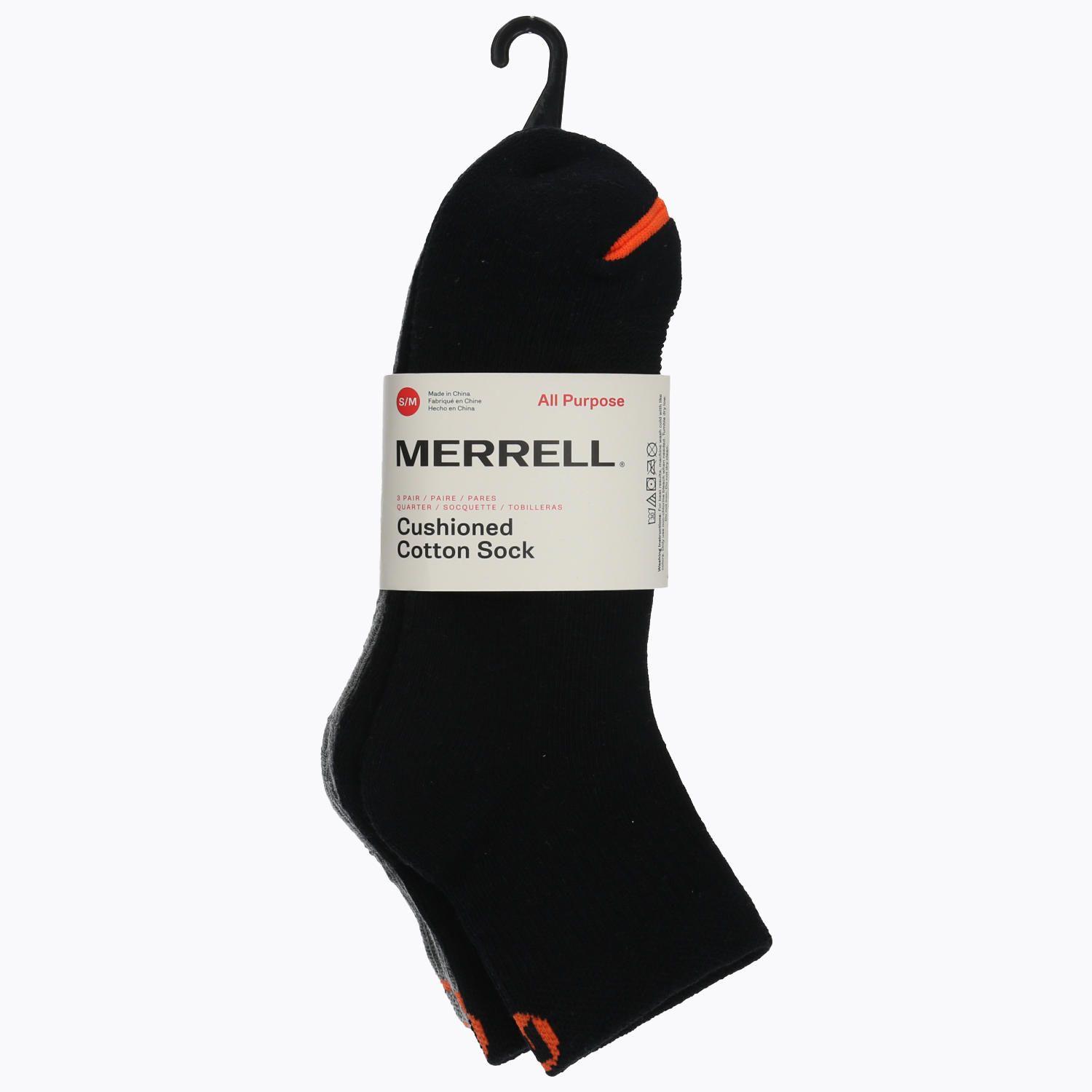 Calcetin Outdoor Access Cotton Quarte Gris Unisex-4