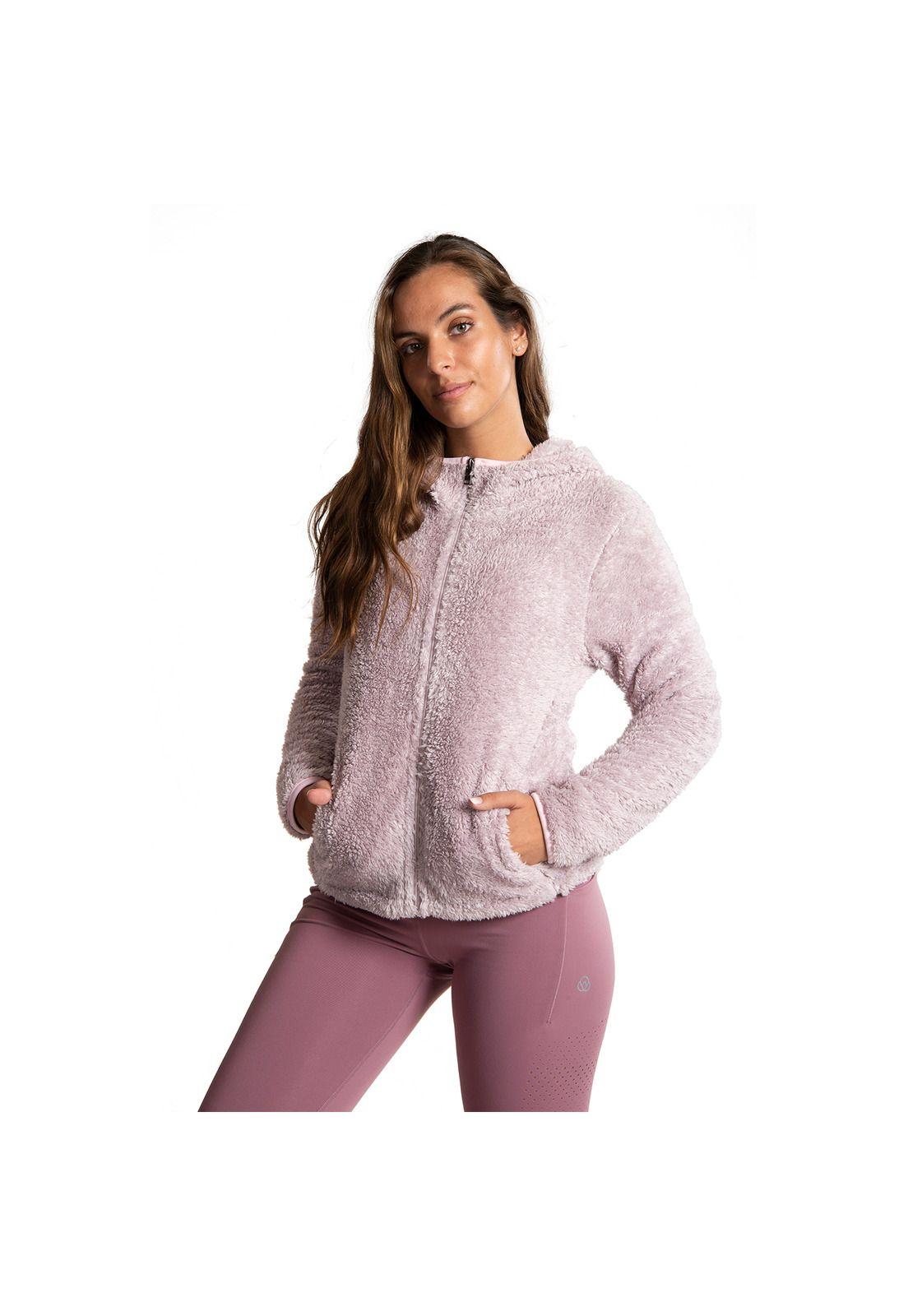 Polar Hoodie Shaggy Kali Rosa-0