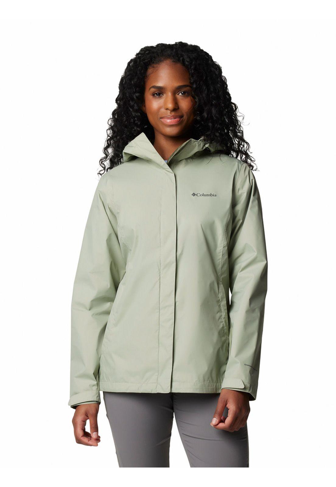 Cortaviento impermeable Mujer Arcadia II Beige-0