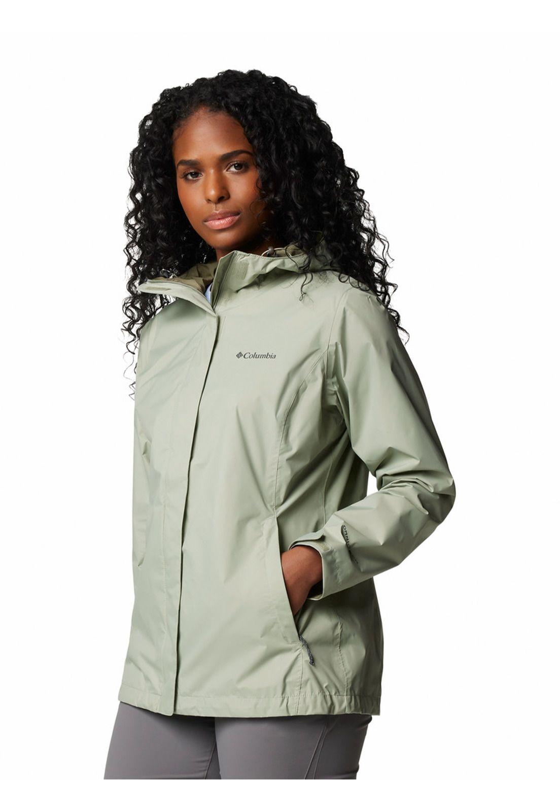 Cortaviento impermeable Mujer Arcadia II Beige-1
